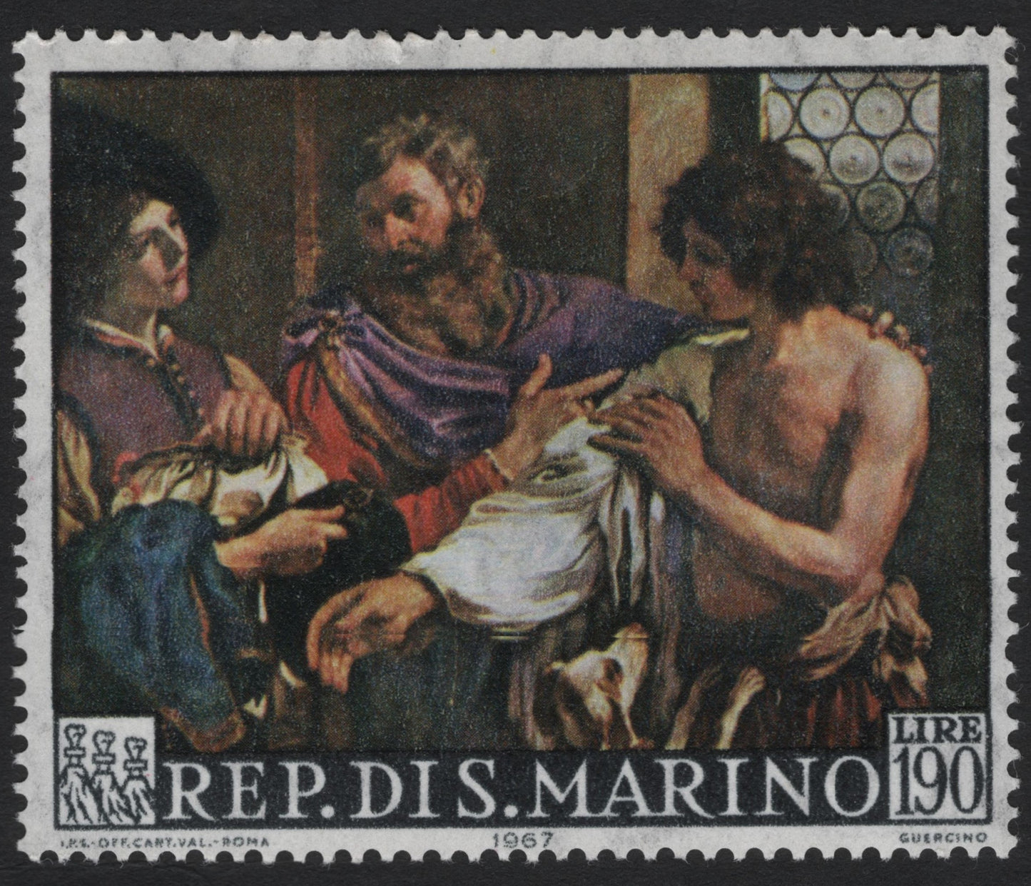 SCG6264 - San Marino 1967 – “The Return of the Prodigal Son” by Guercino