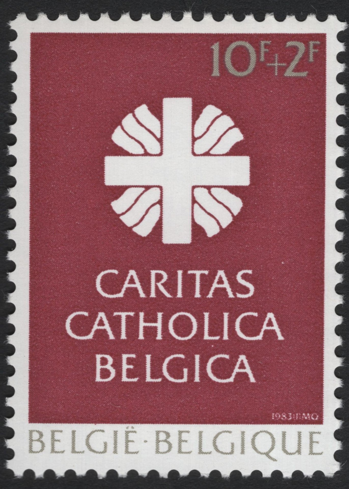 SCG6255 - Belgium 1983 – Caritas Catholica Belgica Semi-Postal