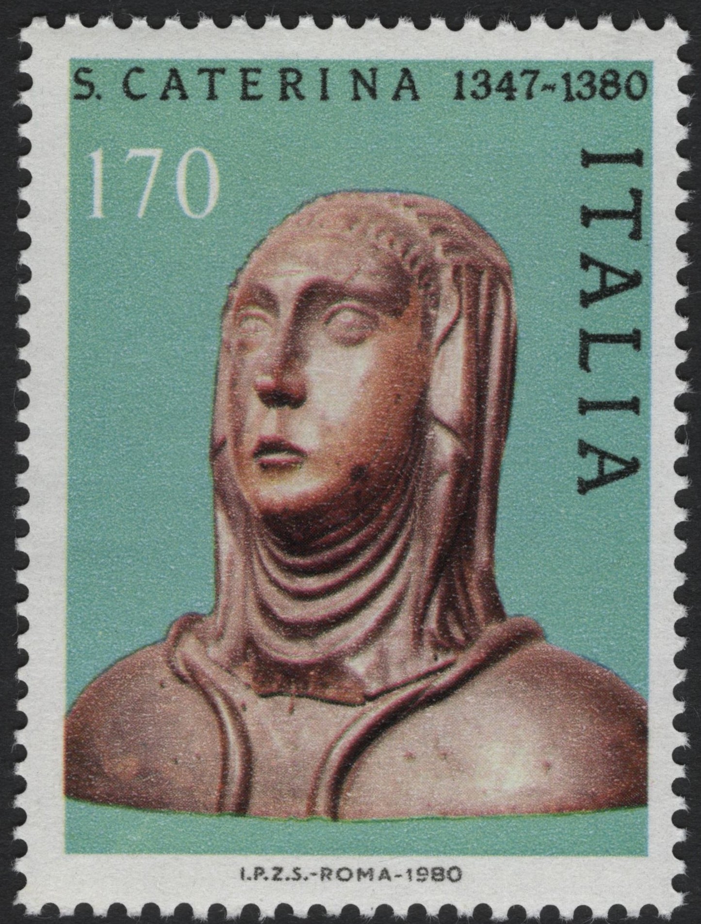 SCG6321 - Italy 1980 – Saint Catherine of Siena (1347–1380)