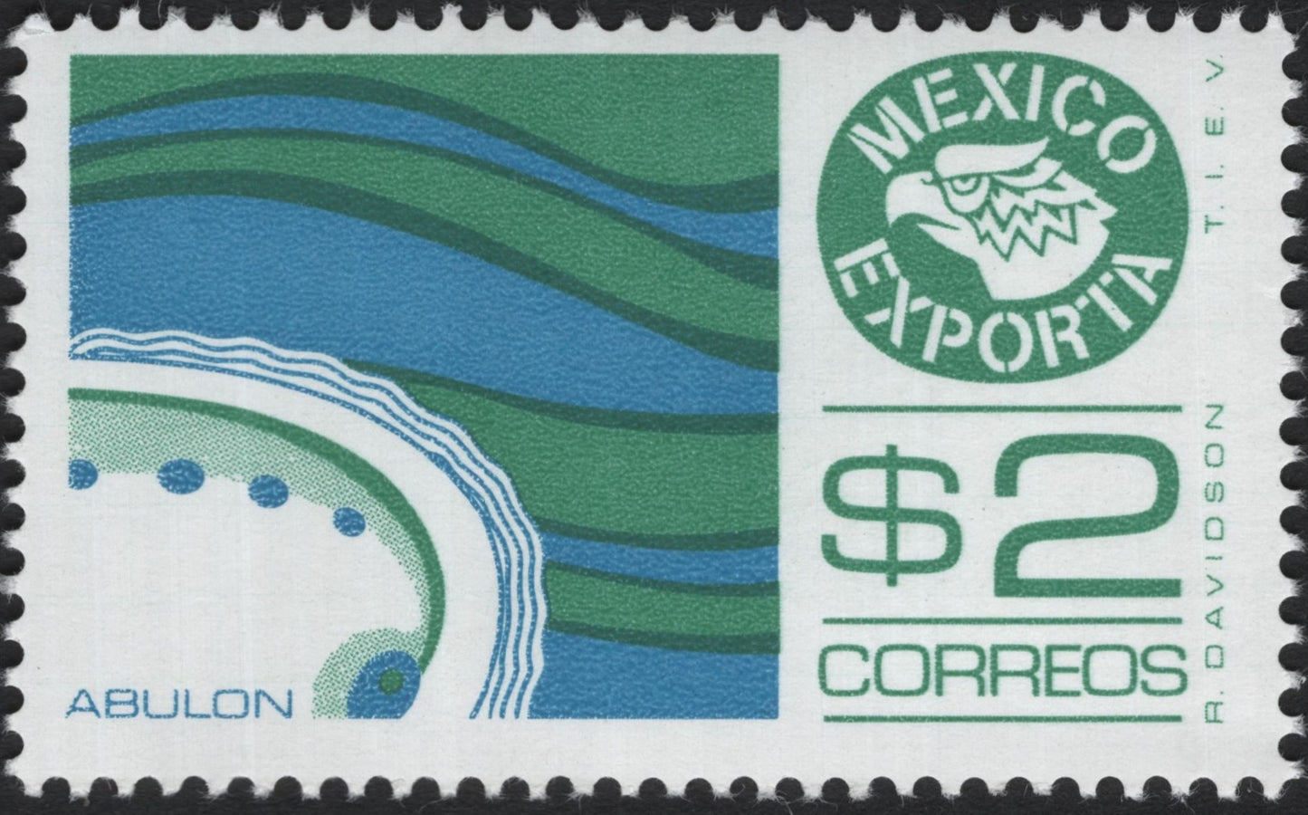 SCG6330 - Mexico 1975 – Abalone Export (Abulón)