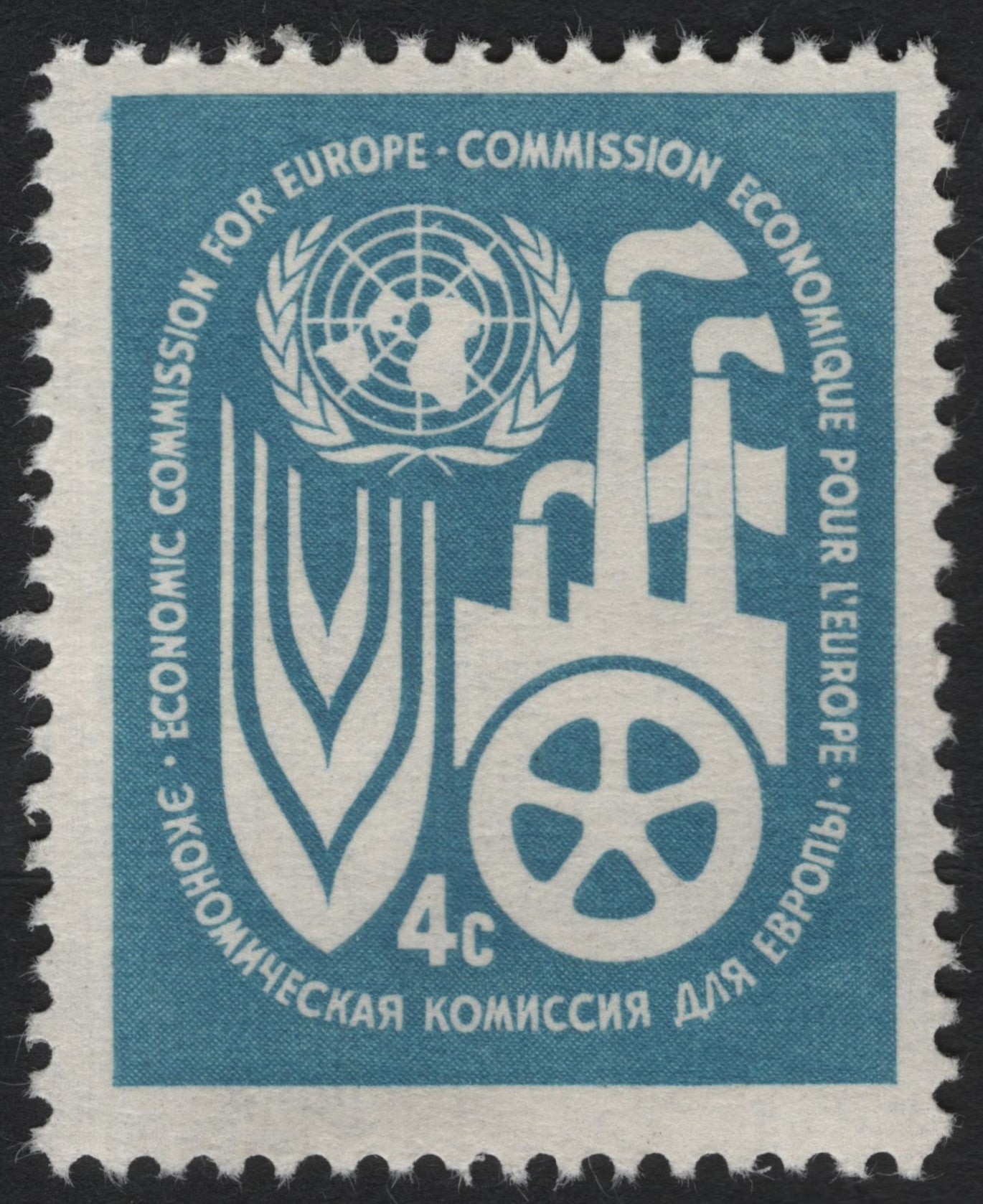 SCG6310 - United Nations – Economic Commission for Europe, 4¢ (Geneva, 1960s)