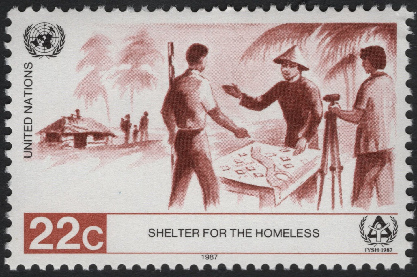 SCG6342 - United Nations 1987 – Shelter for the Homeless (International Year of Shelter for the Homeless)
