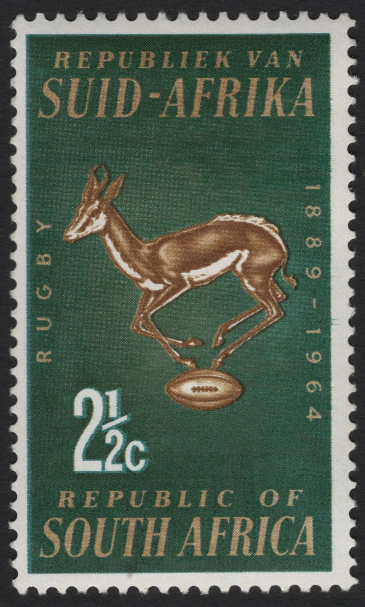 SCG6346 - South Africa 1964 Rugby 75th Anniversary – Springbok Emblem