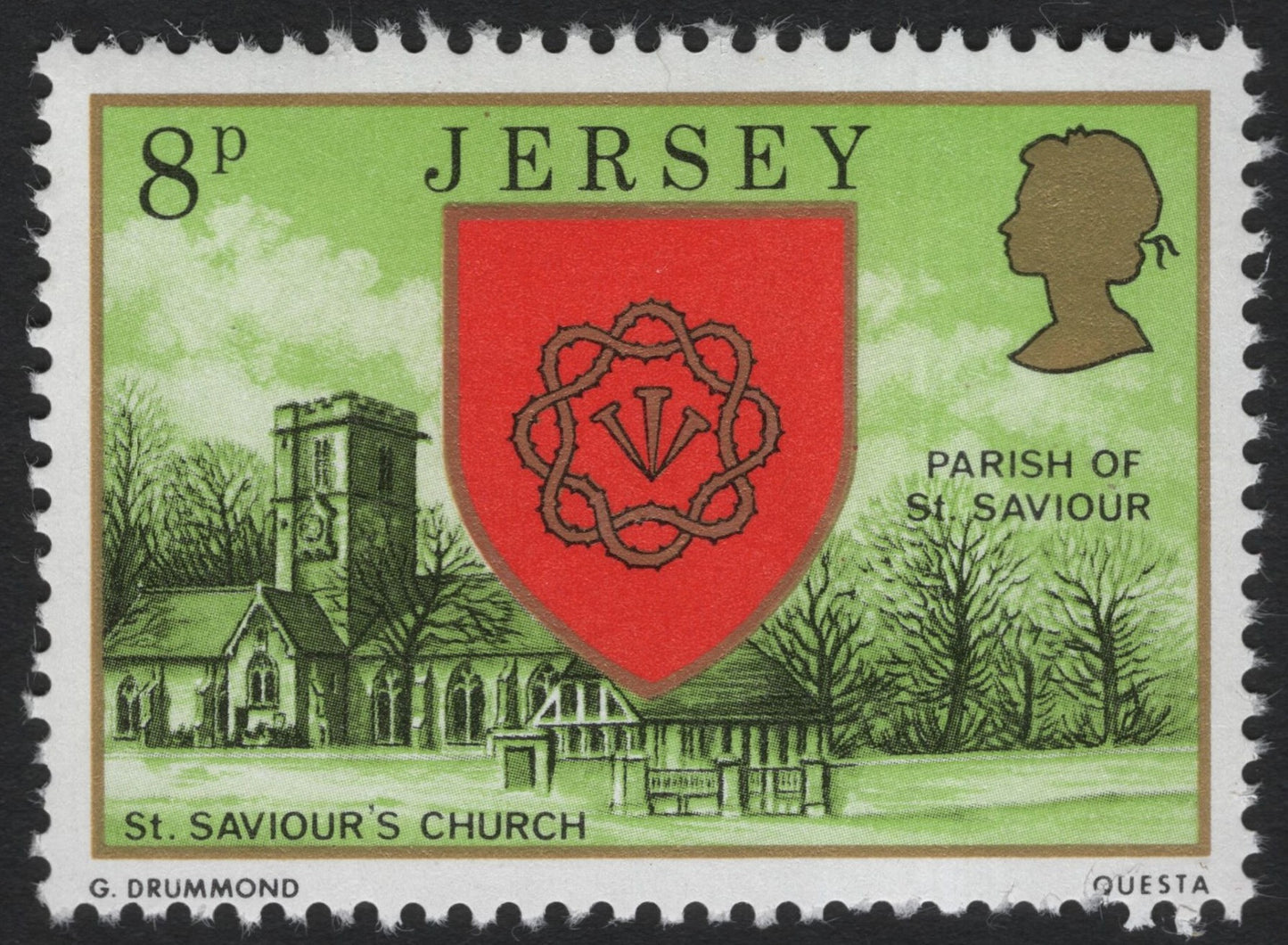 SCG6372 - Jersey 1975 – Parish of St. Saviour (St. Saviour’s Church)