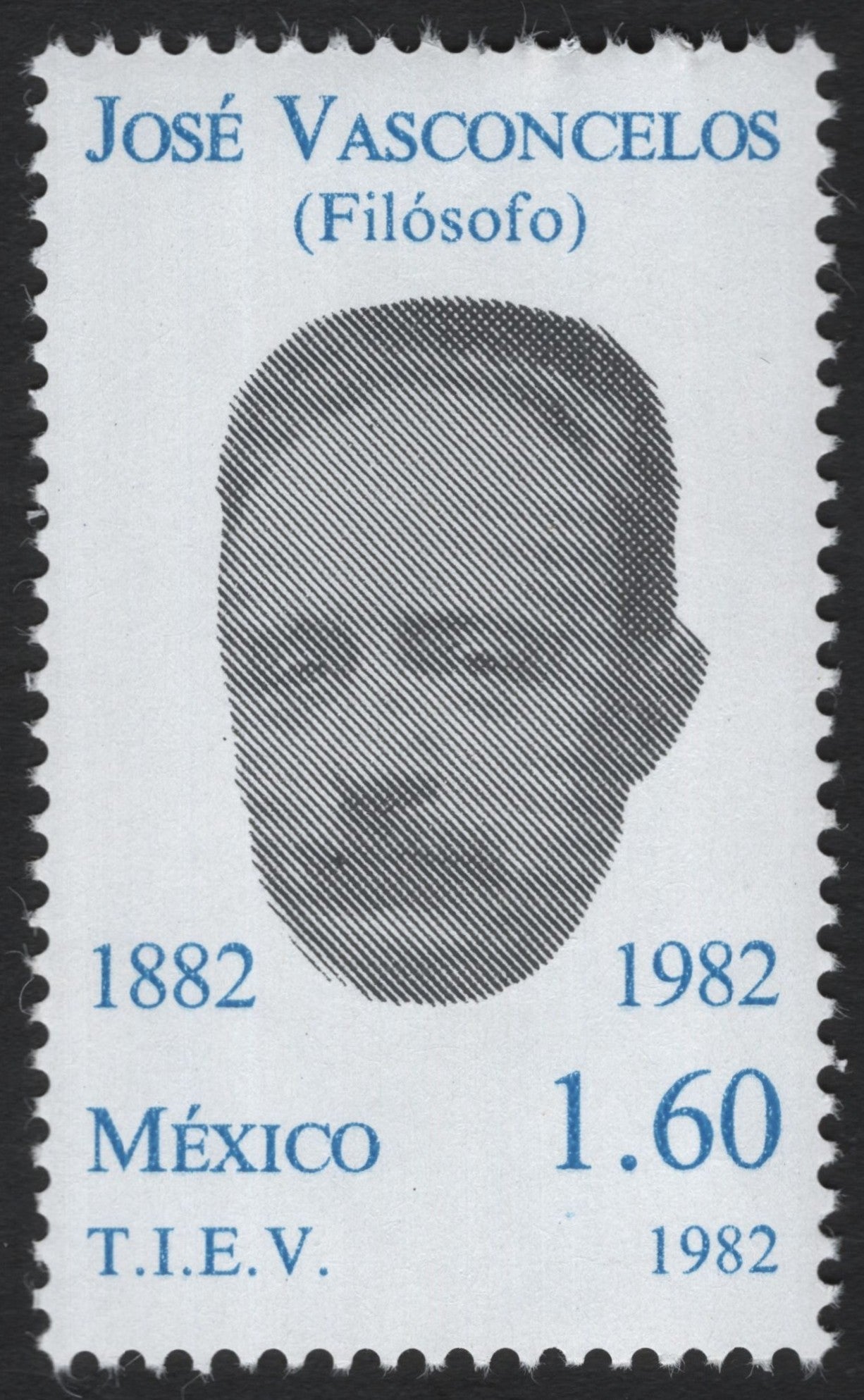 SCG6381 - José Vasconcelos Centenary – Philosopher and Educator (Mexico, 1982)