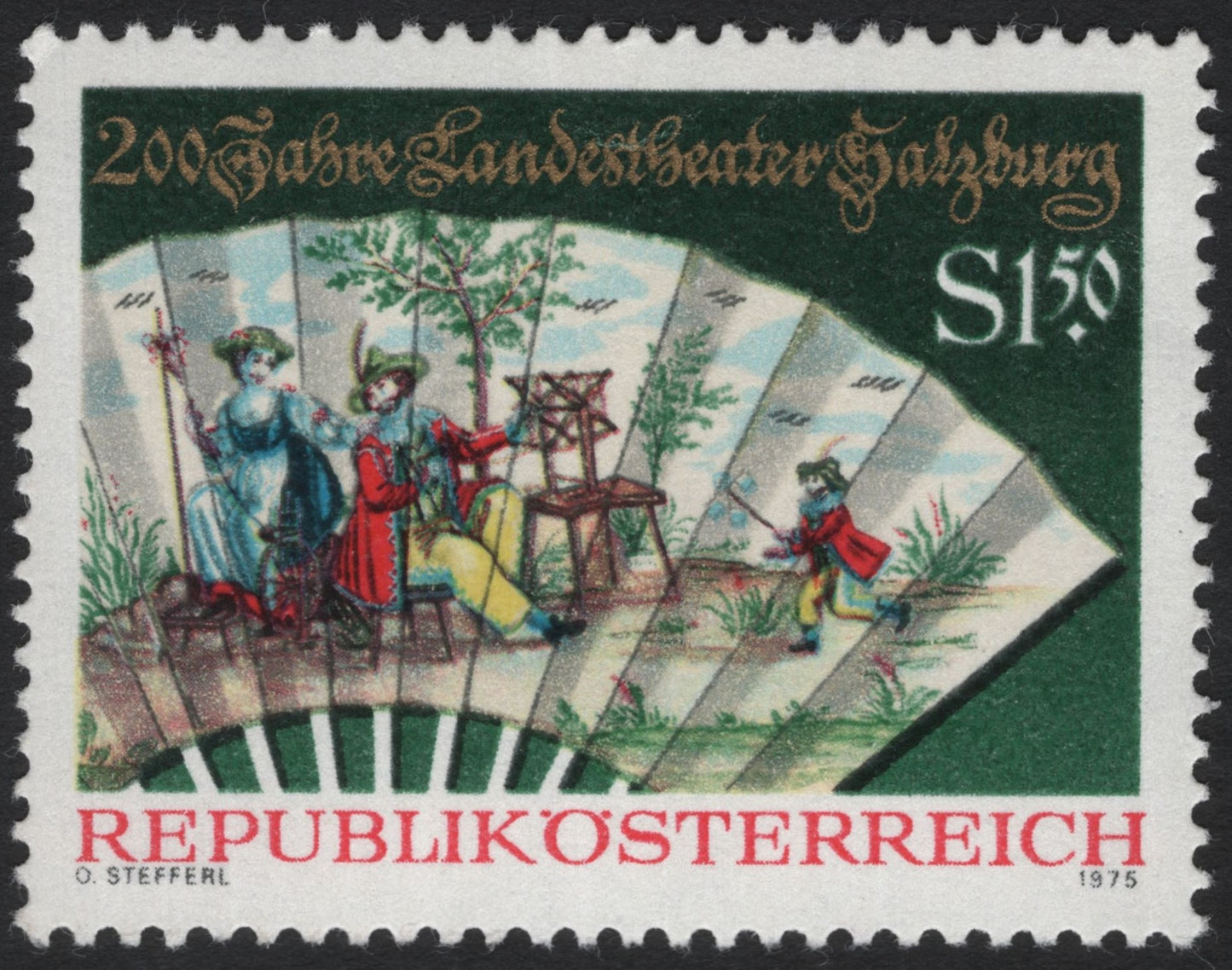 SCG6399 - Austria 1975 – 200 Years of Salzburg State Theatre