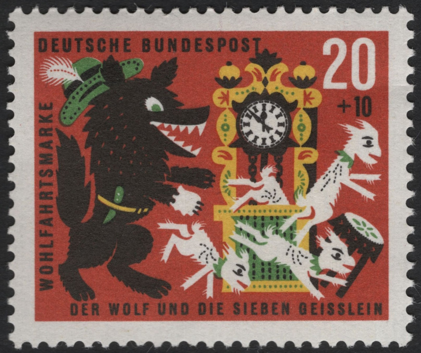 SCG6391 - Germany 1959 – “Der Wolf und die sieben Geißlein” (The Wolf and the Seven Young Kids)