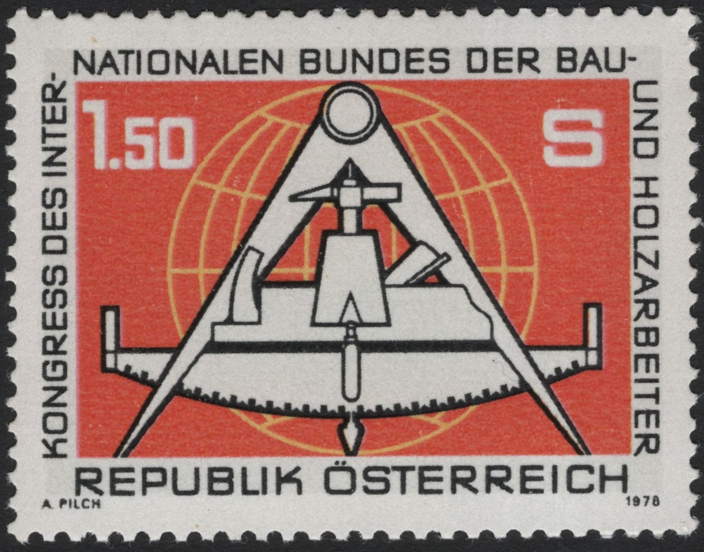SCG6595 - Austria 1978 – International Congress of Building and Wood Workers