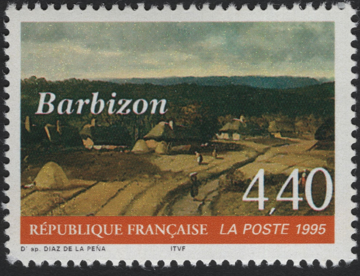 SCG6617 - France 1995 – Barbizon School Commemorative