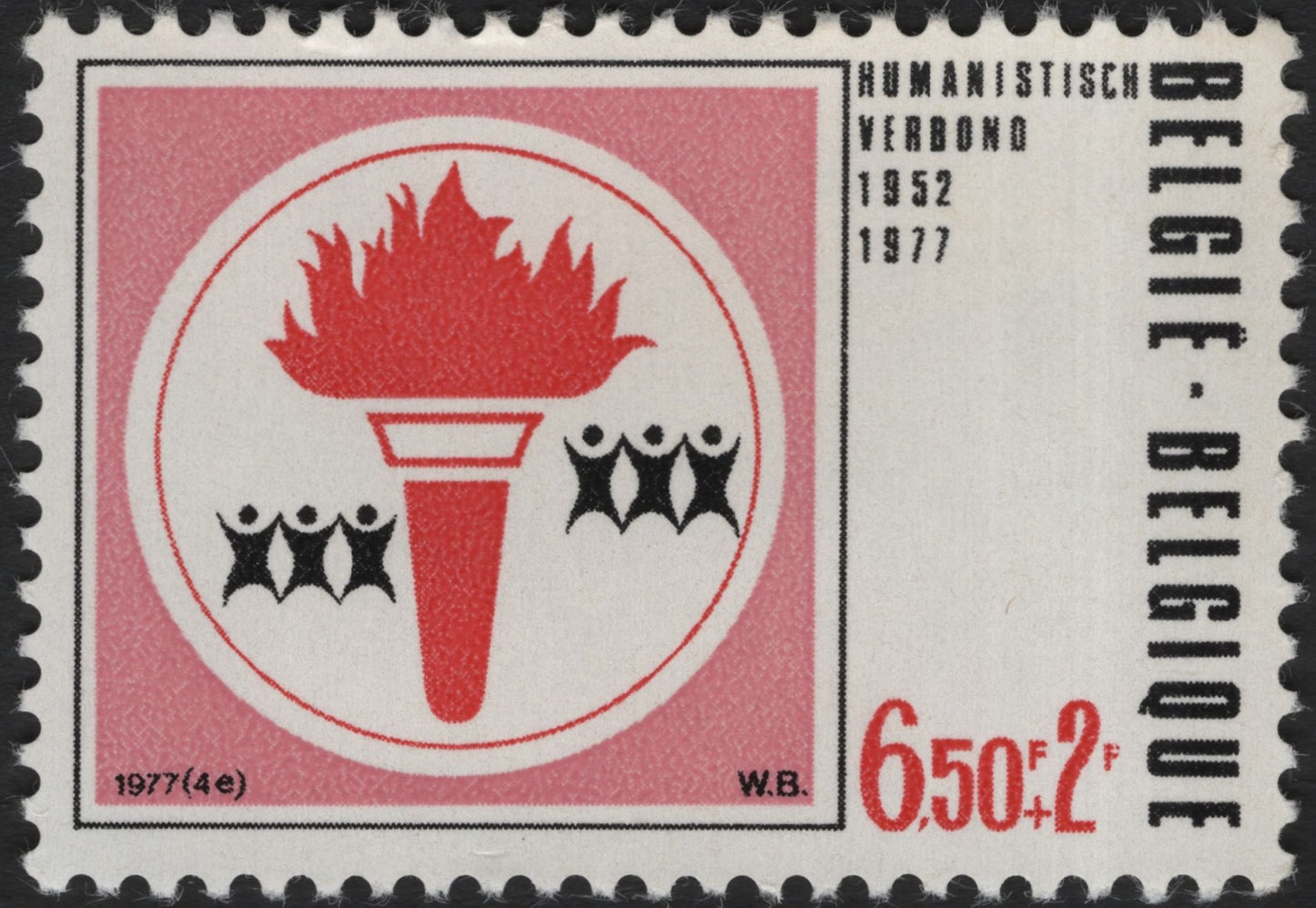 SCG6620 - Belgium 1977 – 25th Anniversary of the Humanist Association