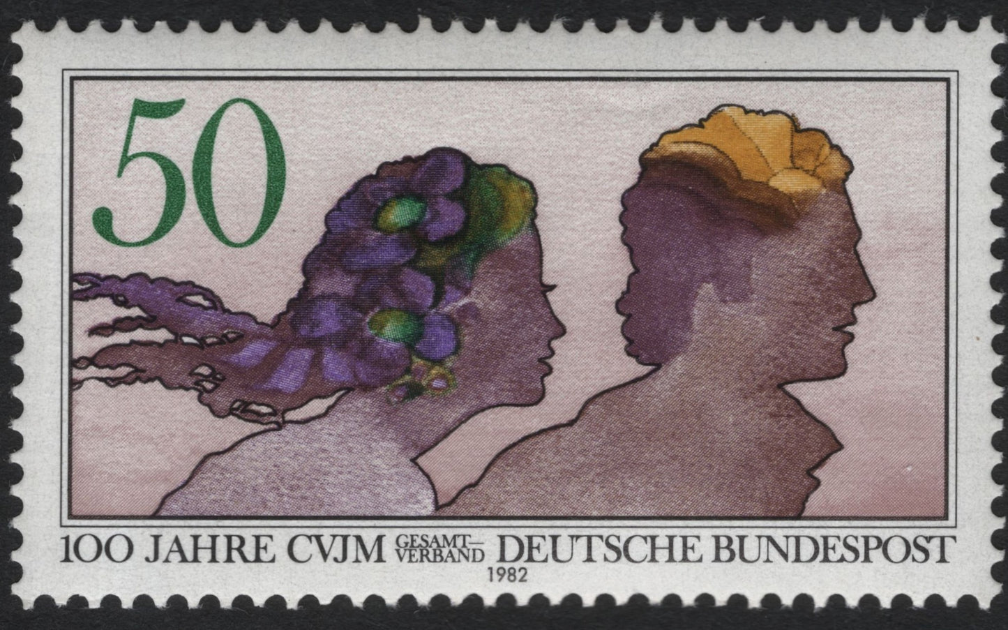 SCG6607 - Germany 1982 – 100 Years of the CVJM (YMCA Centennial)