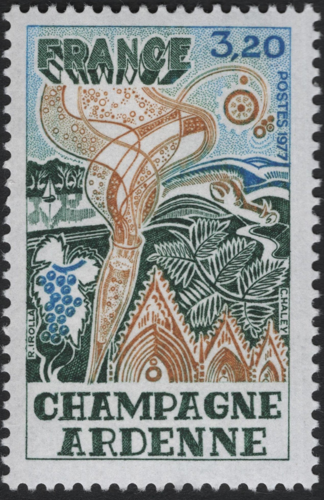 SCG6626 - France 1977 – Champagne-Ardenne Regional Issue