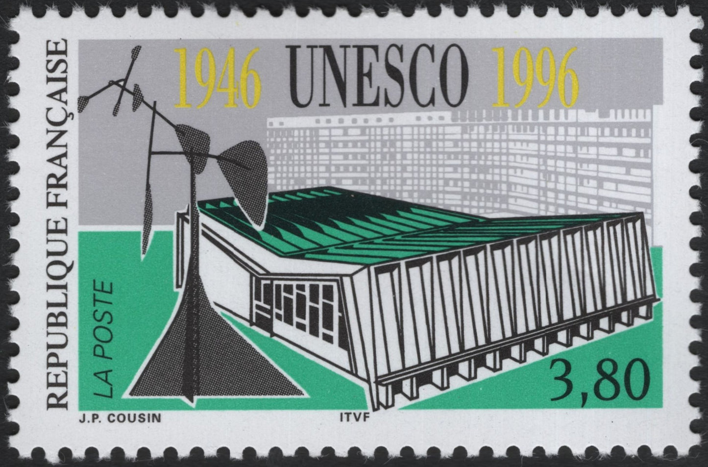 SCG6633 - France 1996 – 50th Anniversary of UNESCO