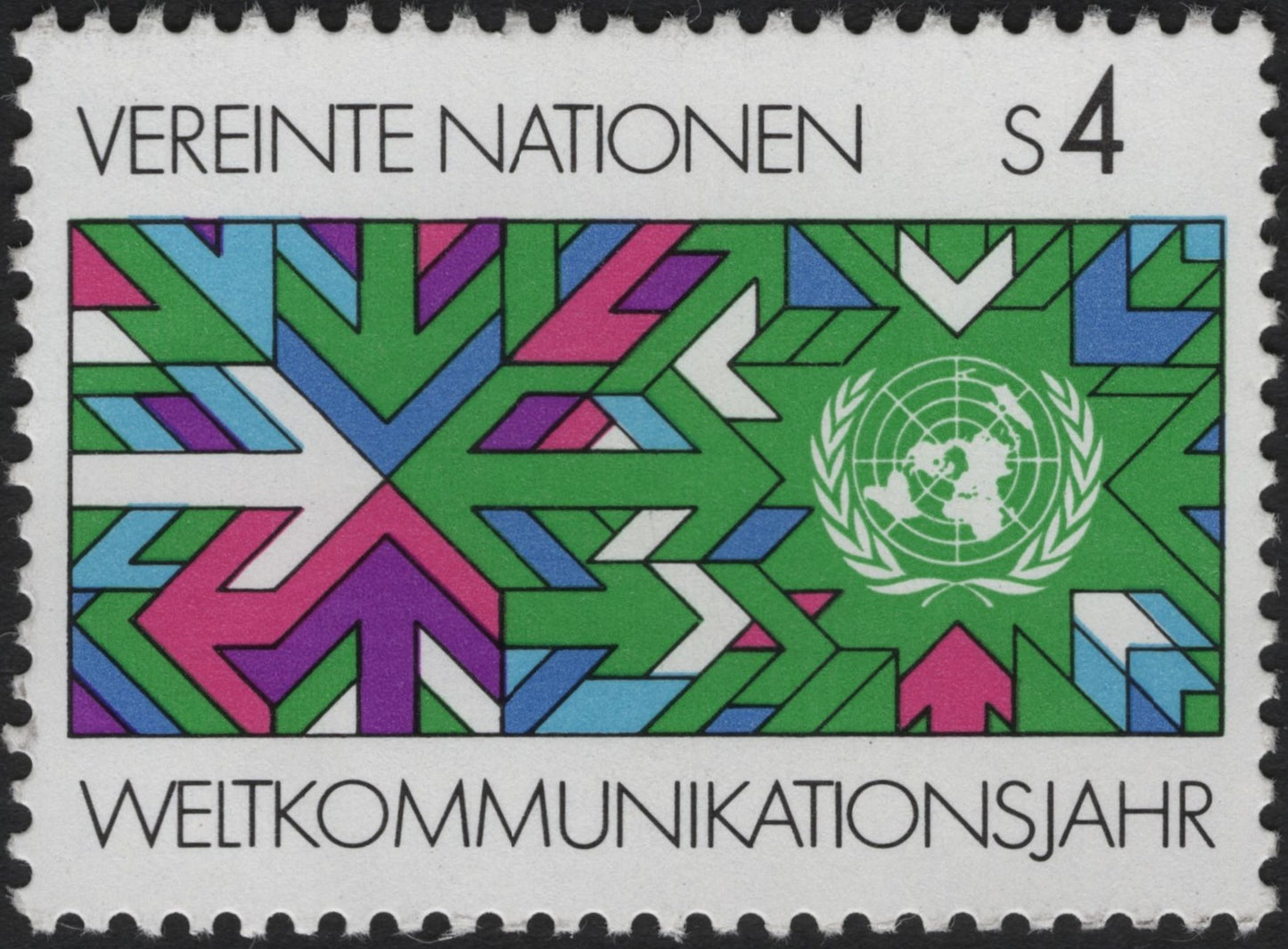SCG6651 - United Nations (Vienna) 1983 – World Communications Year (S4)