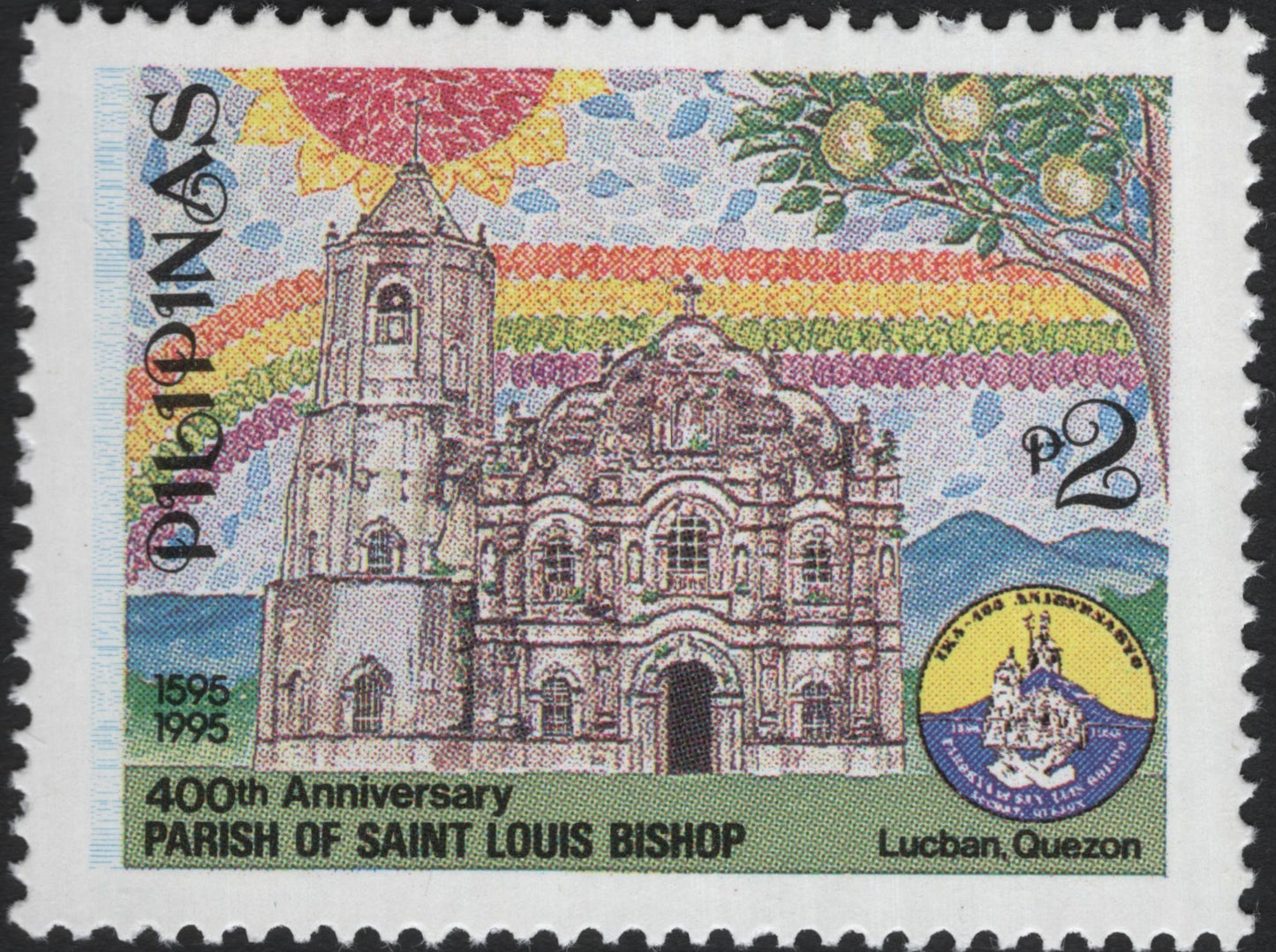 SCG6915 - Philippines 1995: 400th Anniversary of the Parish of Saint Louis Bishop