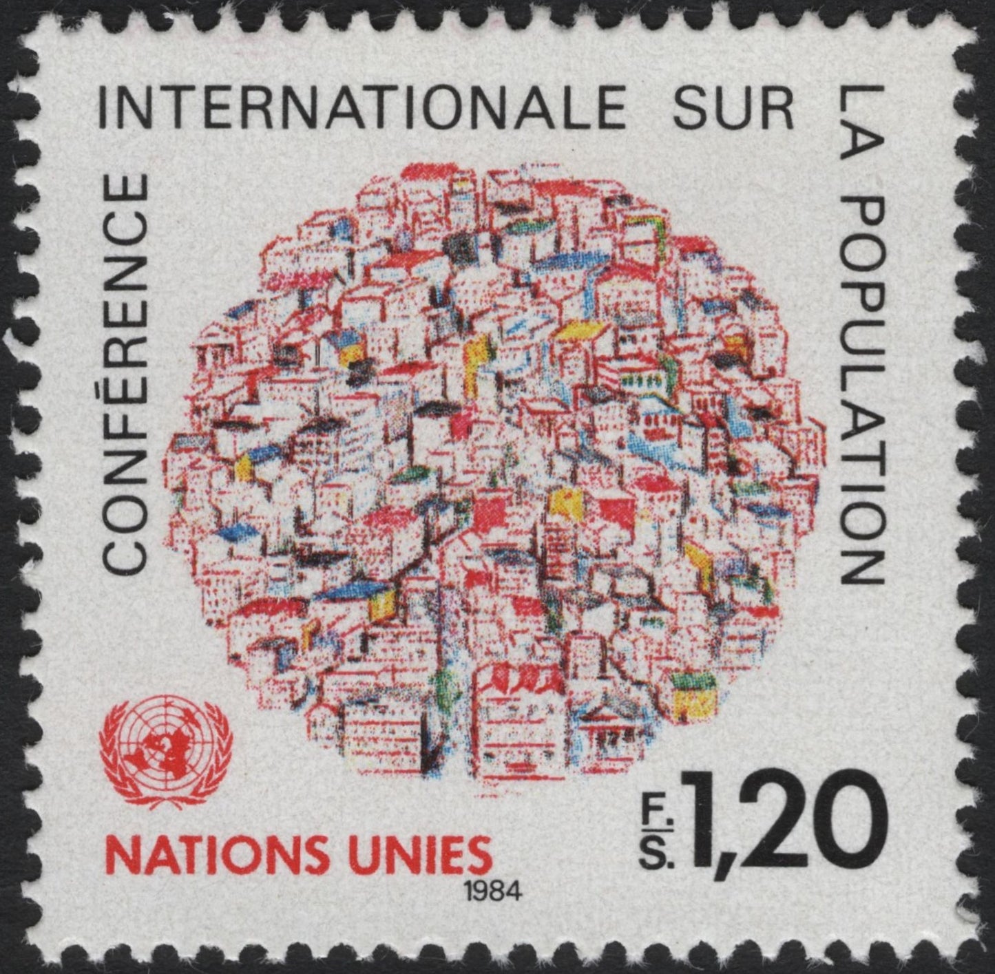 SCG7056 - United Nations (Geneva) 1984 “International Conference on Population”