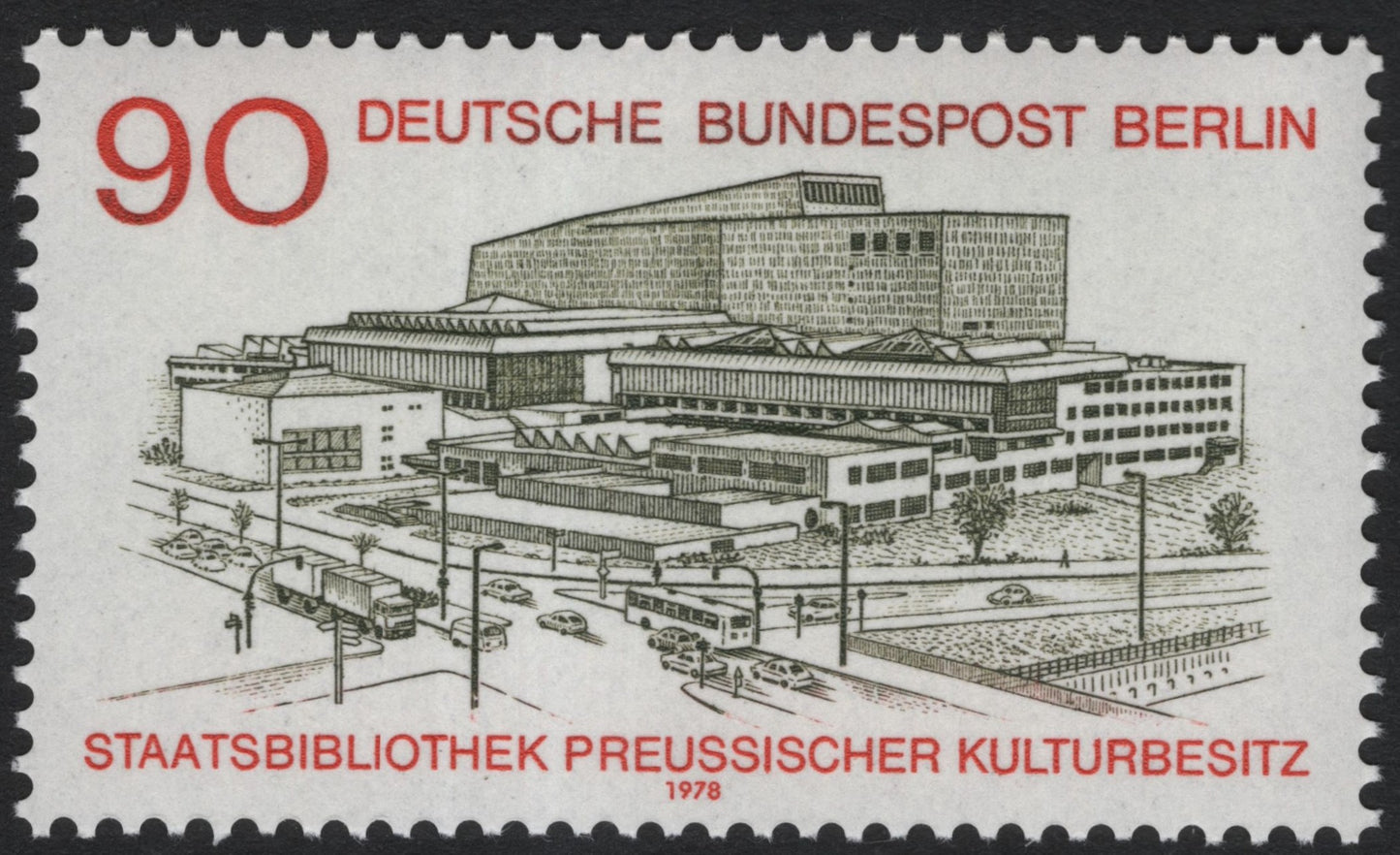 SCG7115 - Germany (Berlin) 1978 – State Library of Prussian Cultural Heritage