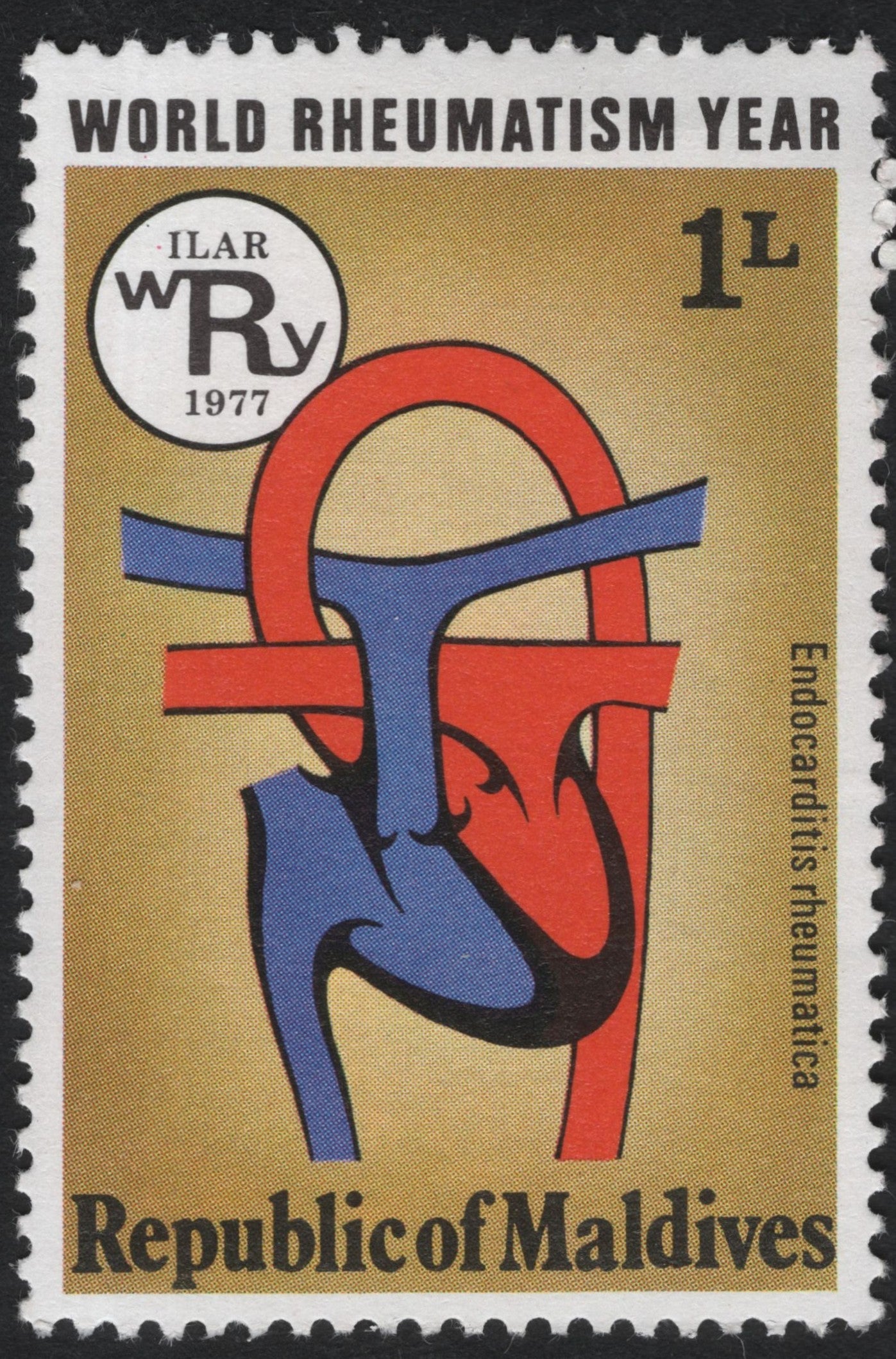 SCG7094 - Maldives 1977 “World Rheumatism Year”