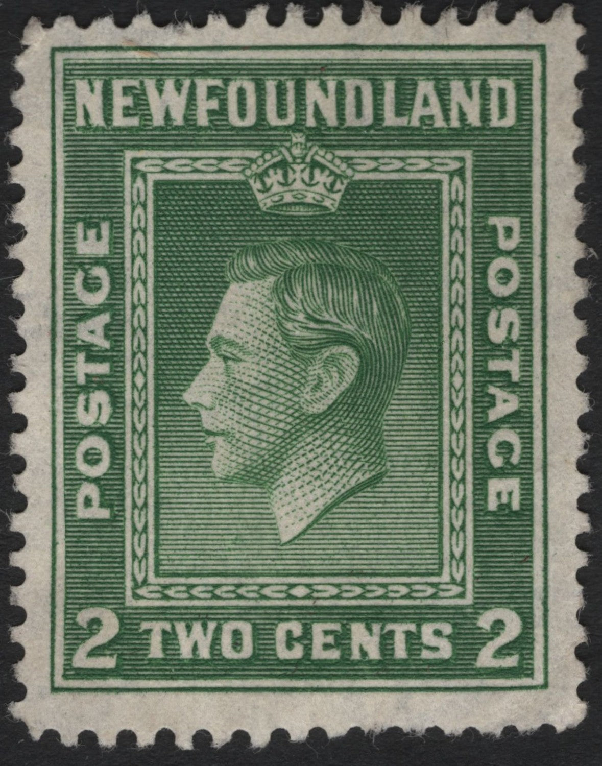 SCG7310 - Newfoundland 2 Cents King George VI Definitive (1937)
