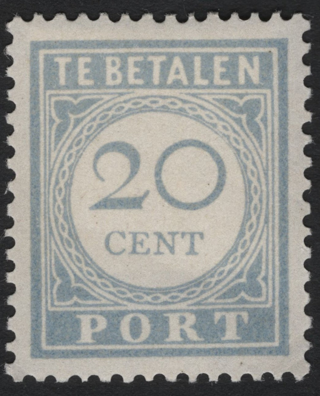 SCG7317 - Netherlands Postage Due 20 Cent – “Te Betalen” Issue