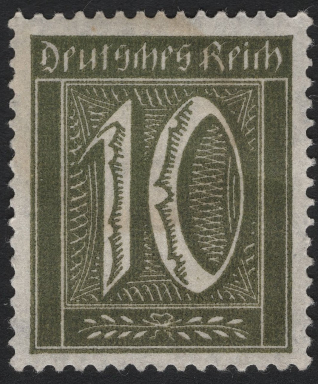 SCG7352 - Germany 1923 – 10 Pfennig Inflation Issue