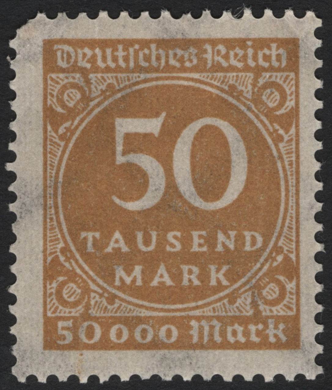 SCG7354 - Germany (Deutsches Reich) – 1923 “50,000 Mark” Inflation Issue