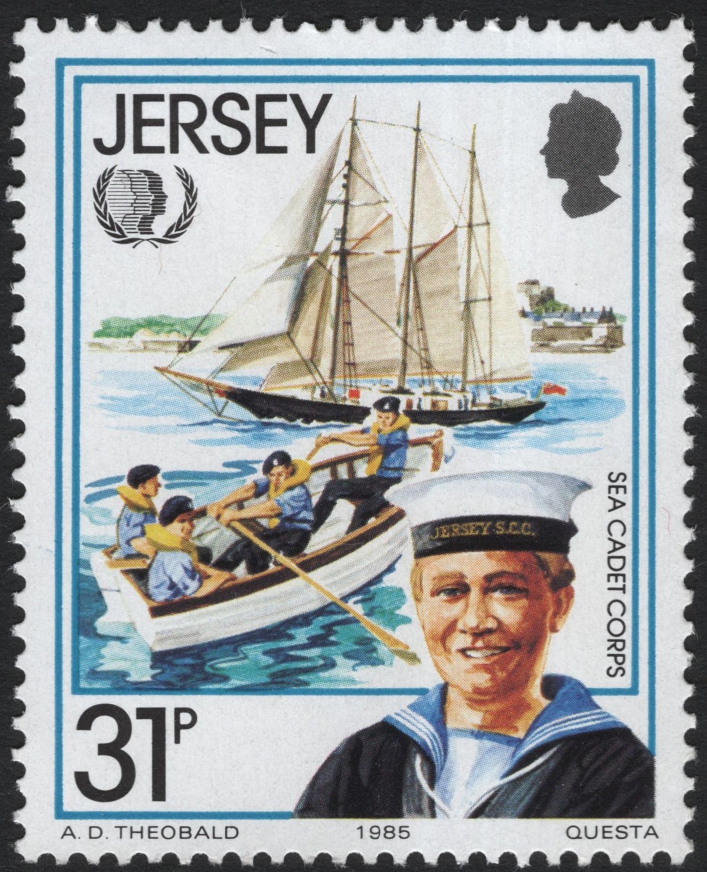 SCG7360 - Jersey 1985 – Youth Organizations Series (The Girls’ Brigade & Sea Cadet Corps)