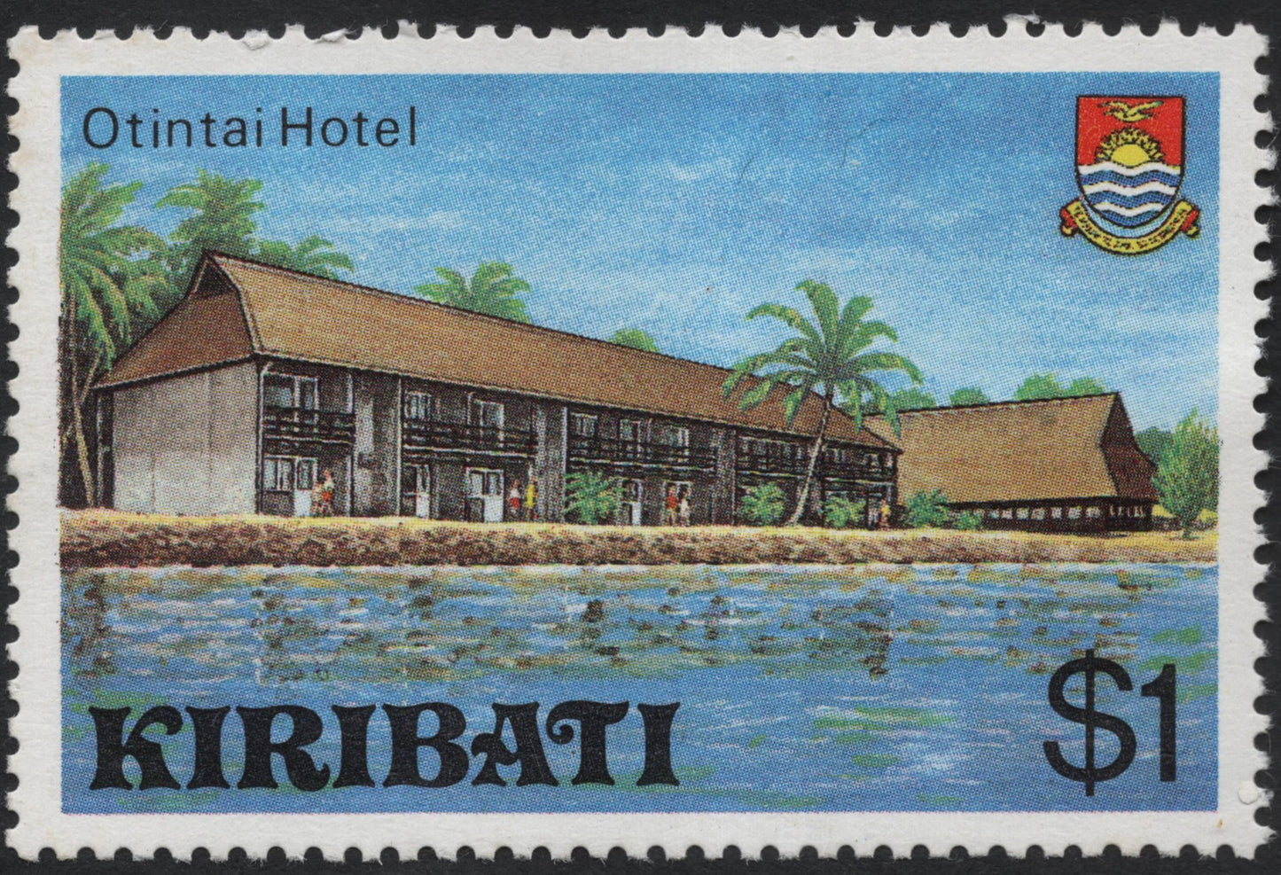 SCG7924 - Kiribati – Otintai Hotel ($1 Issue)