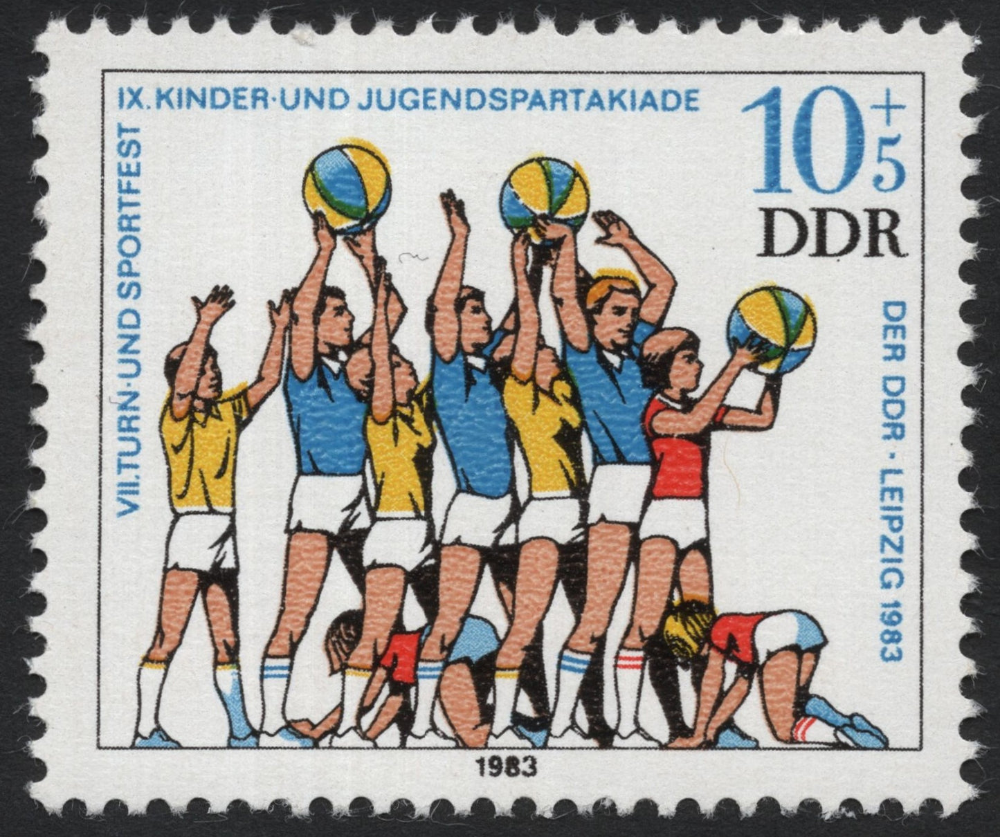 SCG7942 - DDR 1983 – IX Kinder- und Jugendspartakiade, Leipzig