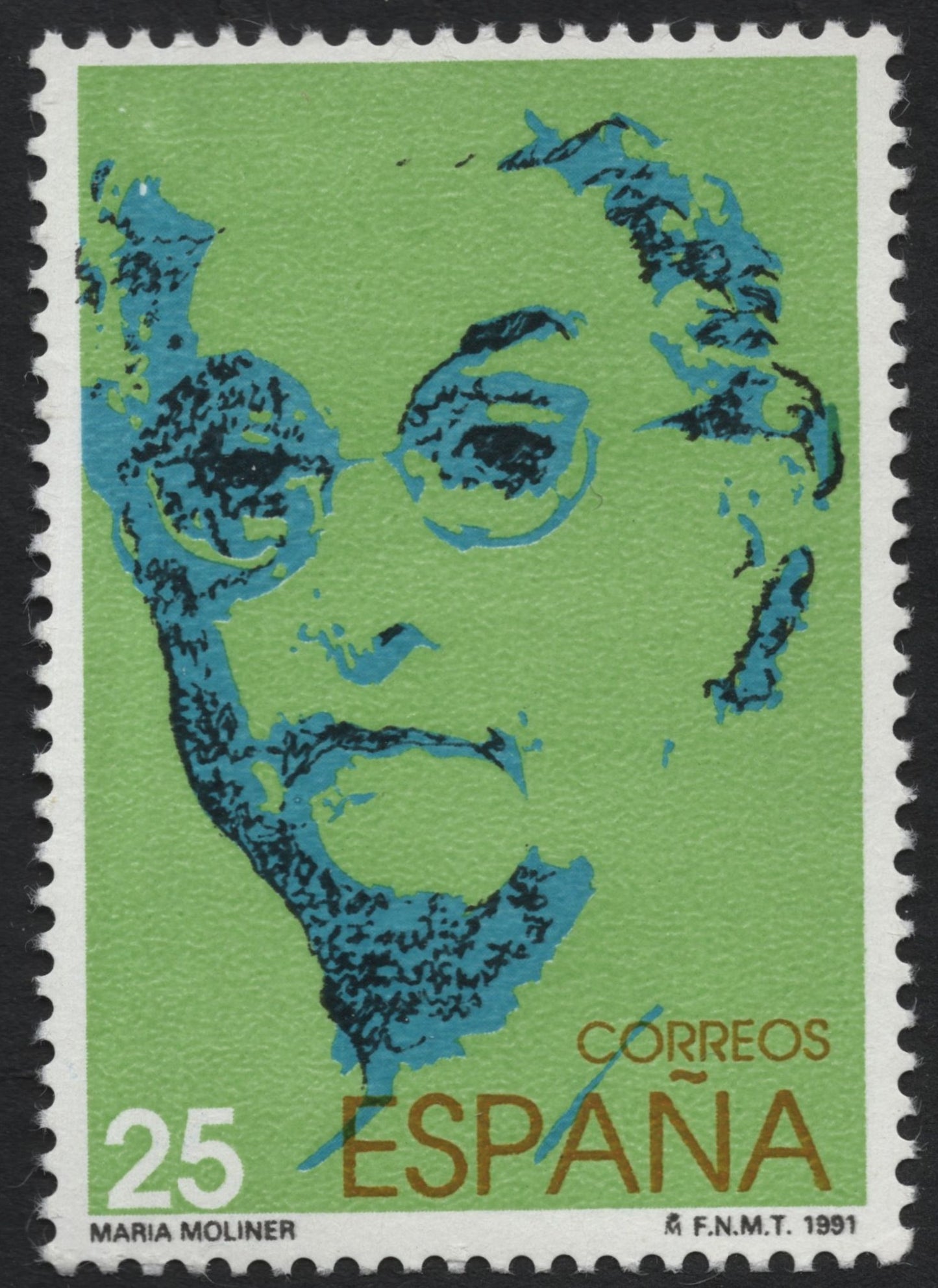 SCG7945 - Spain 1991 – María Moliner Commemorative Stamp