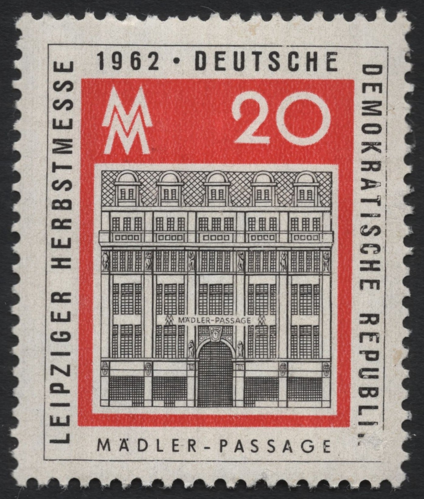 SCG7930 - DDR 1962 Leipzig Trade Fair – Mädler-Passage Building