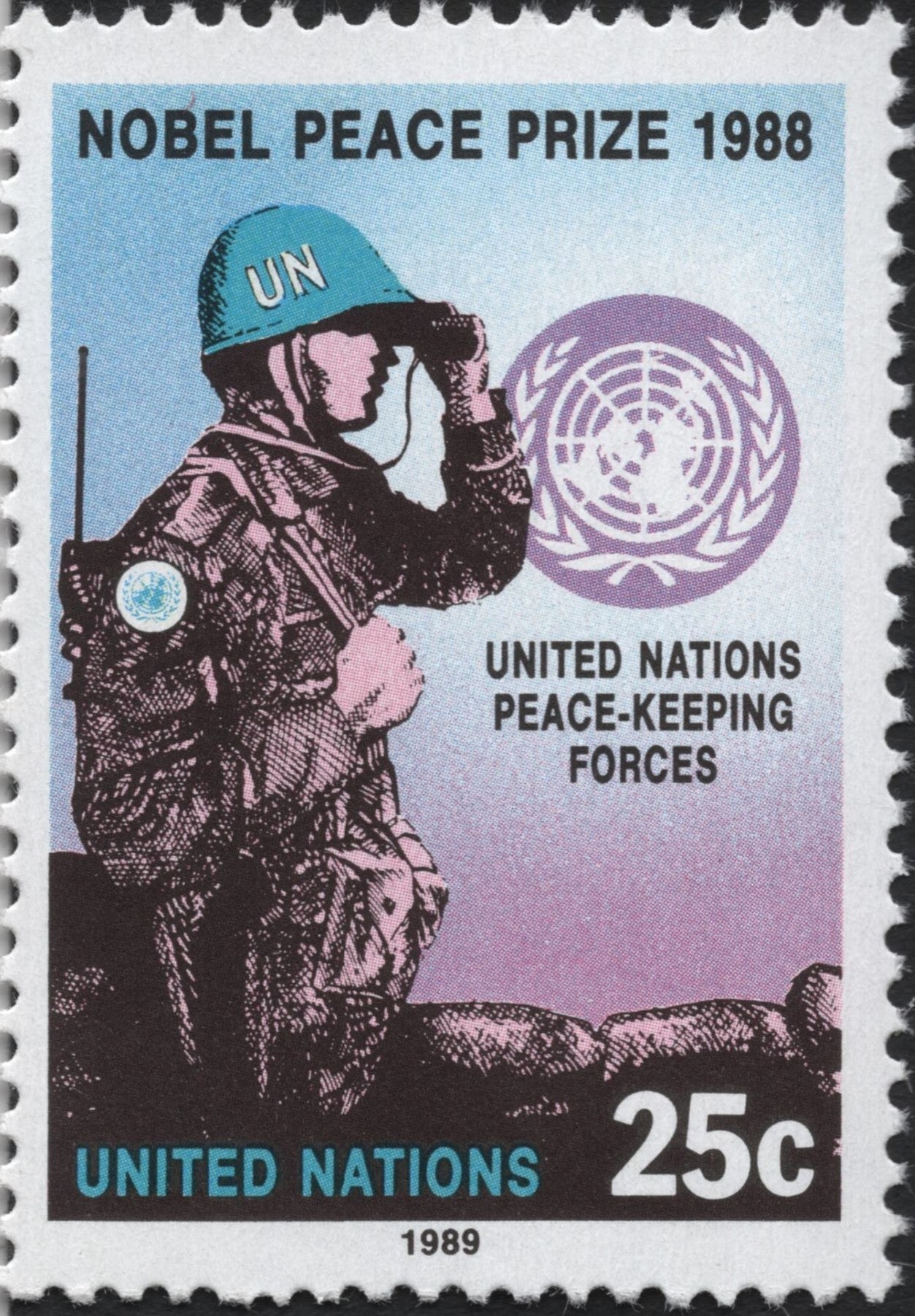 SCG7921 - United Nations Peace-Keeping Forces – Nobel Peace Prize 1988 (UN, 1989)