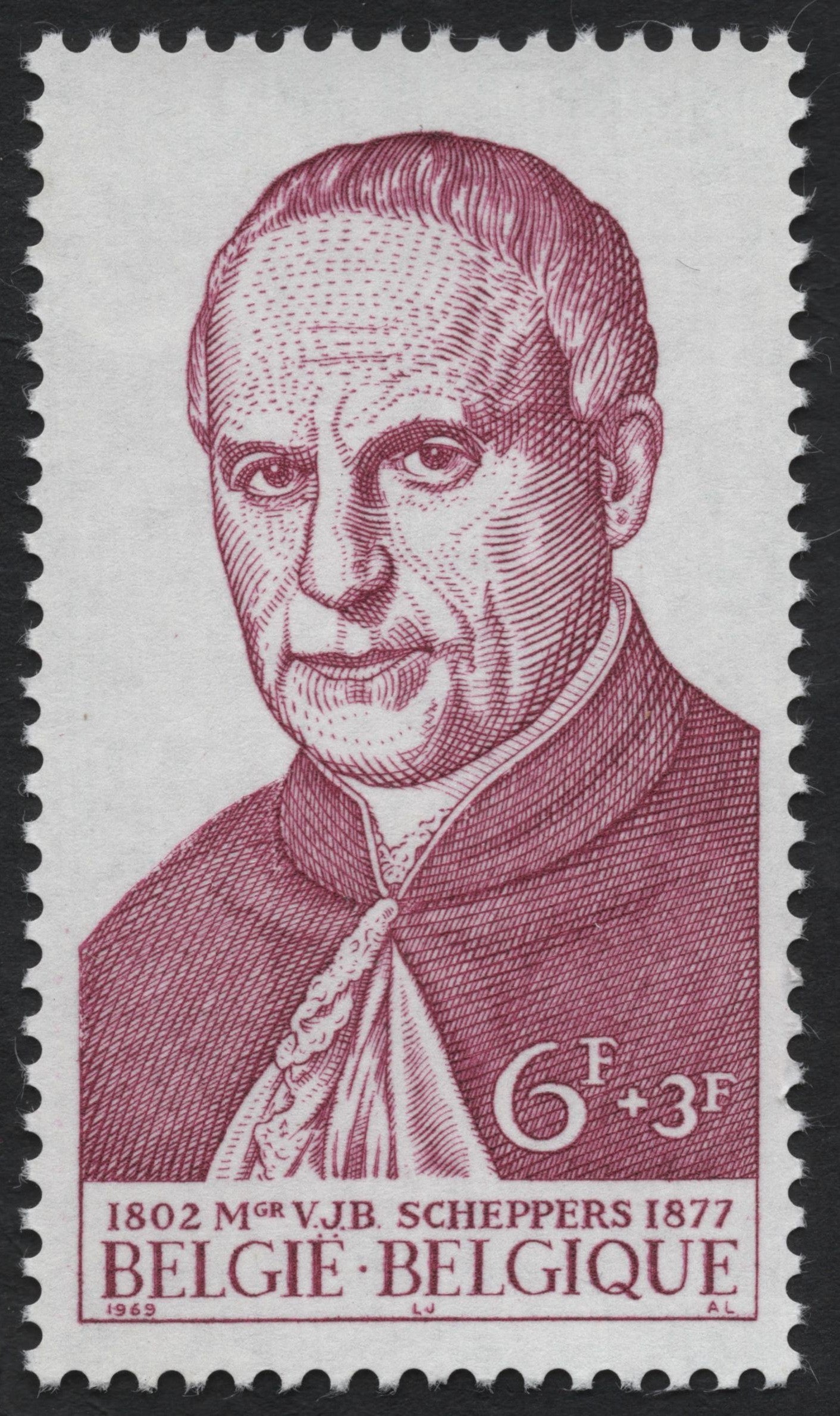 SCG7662 - Mgr Victor Jean-Baptiste Scheppers (1802–1877) – Belgian Educational Reformer
