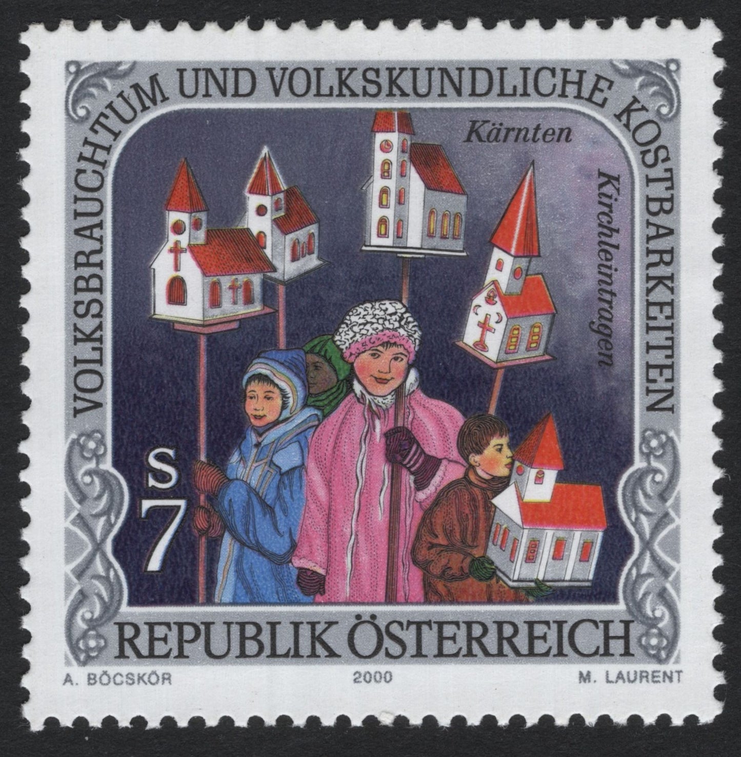 SCG7716 - Austria 2000 – “Kirchleintragen in Kärnten” (Carinthian Church Procession)