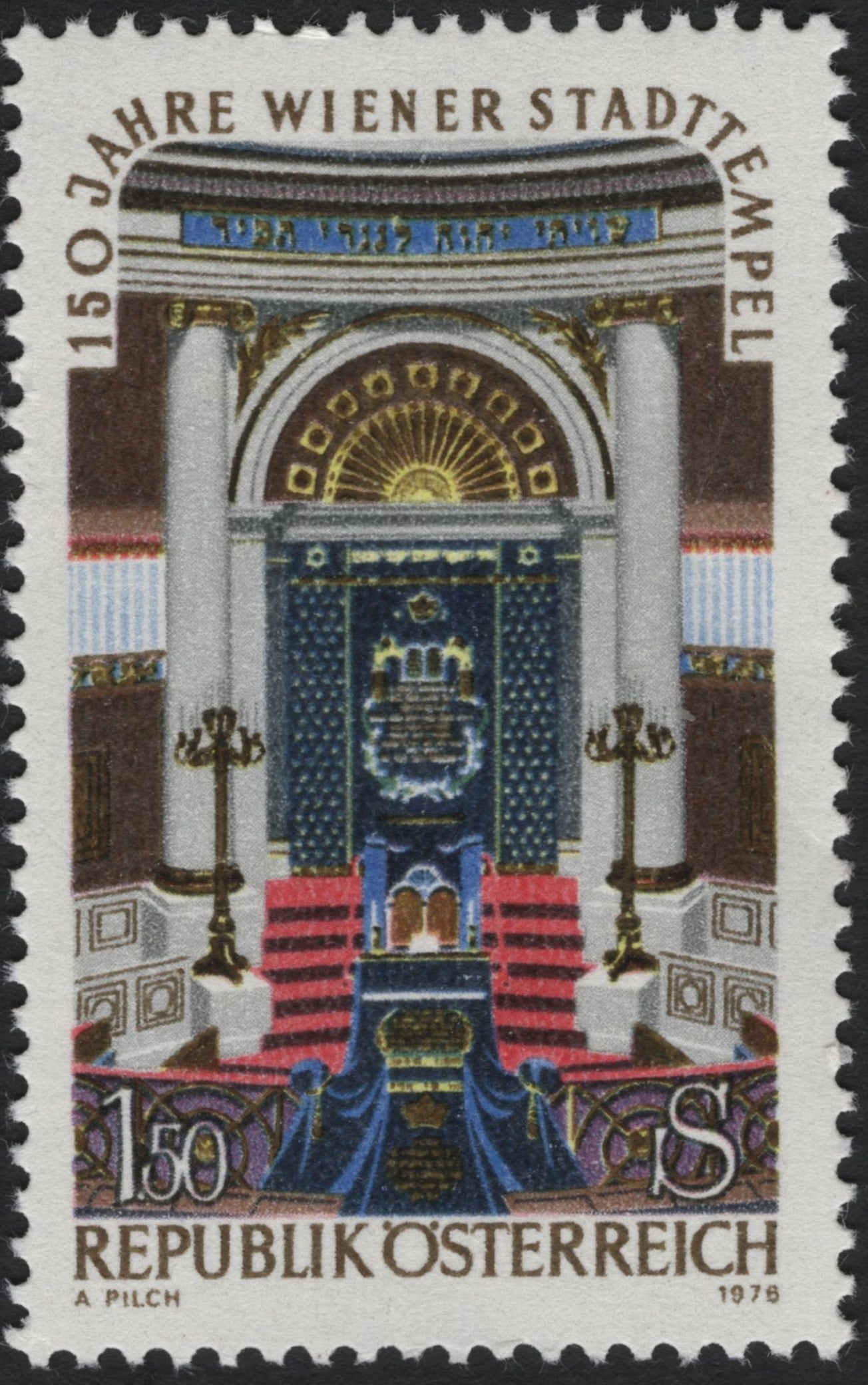 SCG7736 - Austria 1978 – 150 Years of the Vienna City Temple