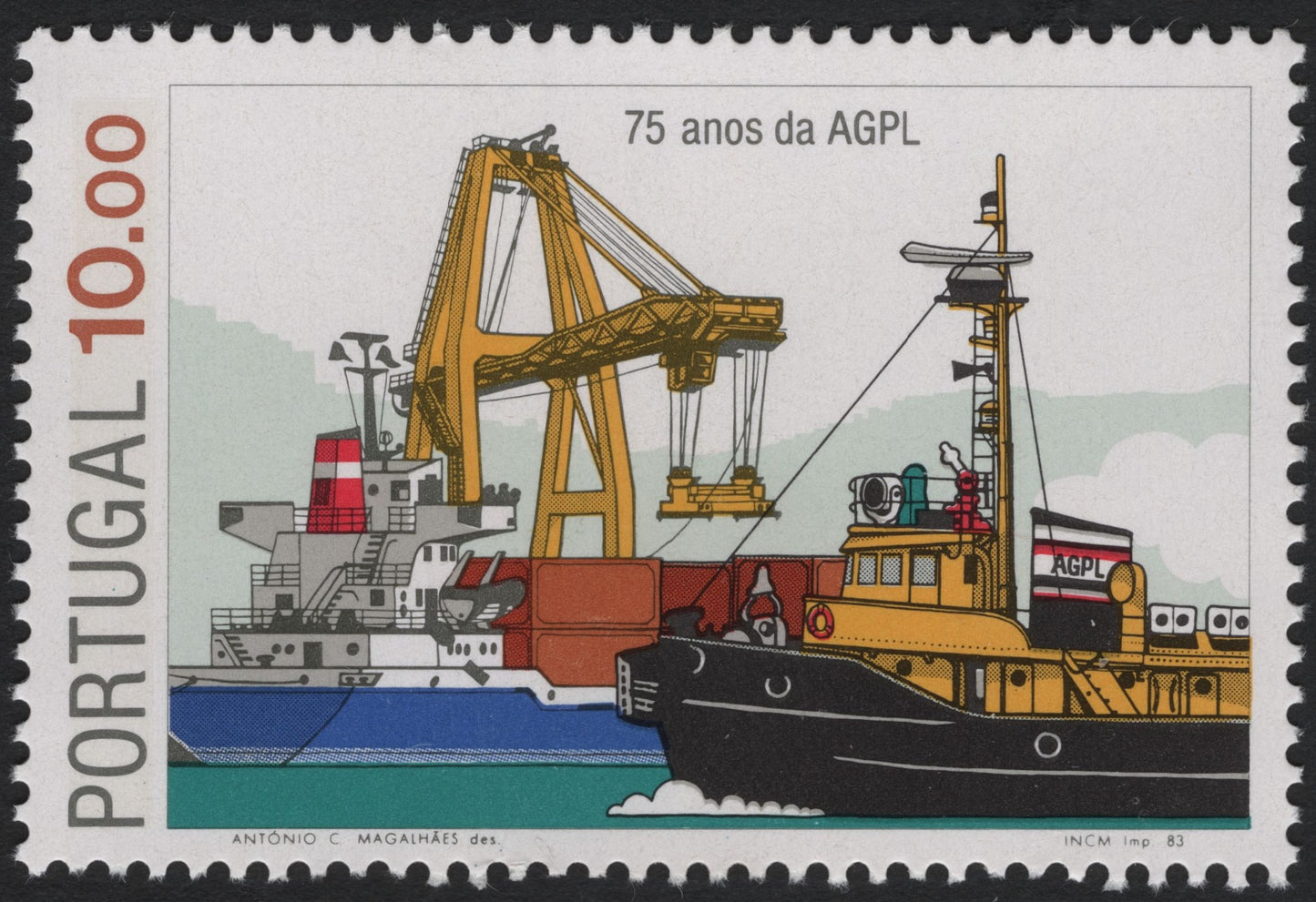 SCG7740 - Portugal 1983 – 75th Anniversary of AGPL