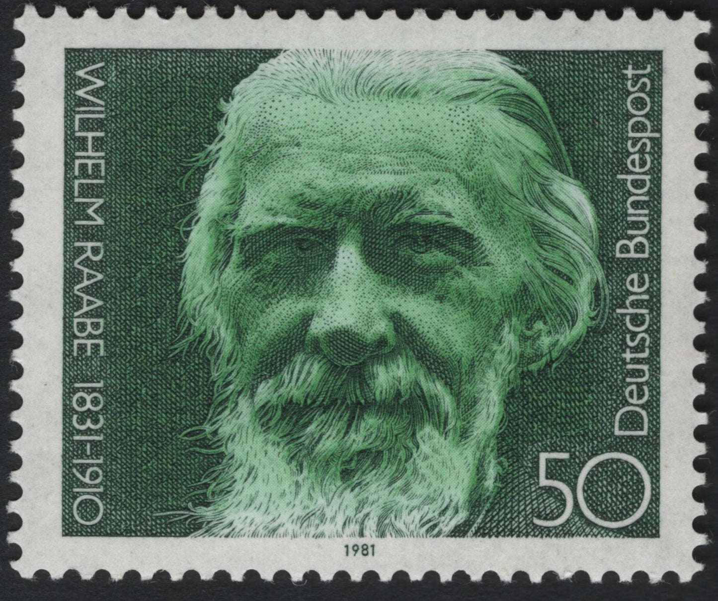 SCG7743 - Germany 1981 – Wilhelm Raabe Commemorative Issue