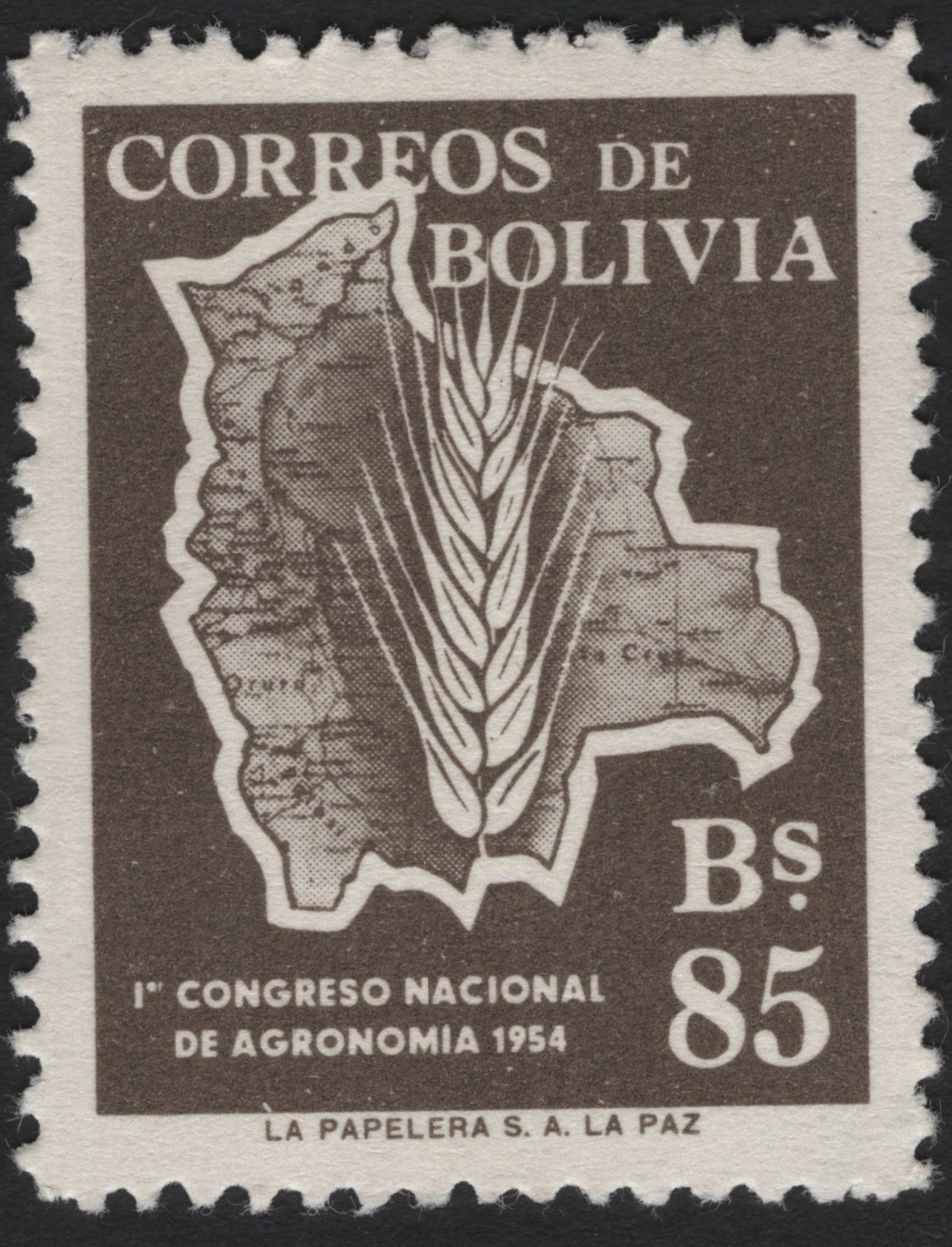 SCG7767 - Bolivia 1954 – 1st National Agronomy Congress