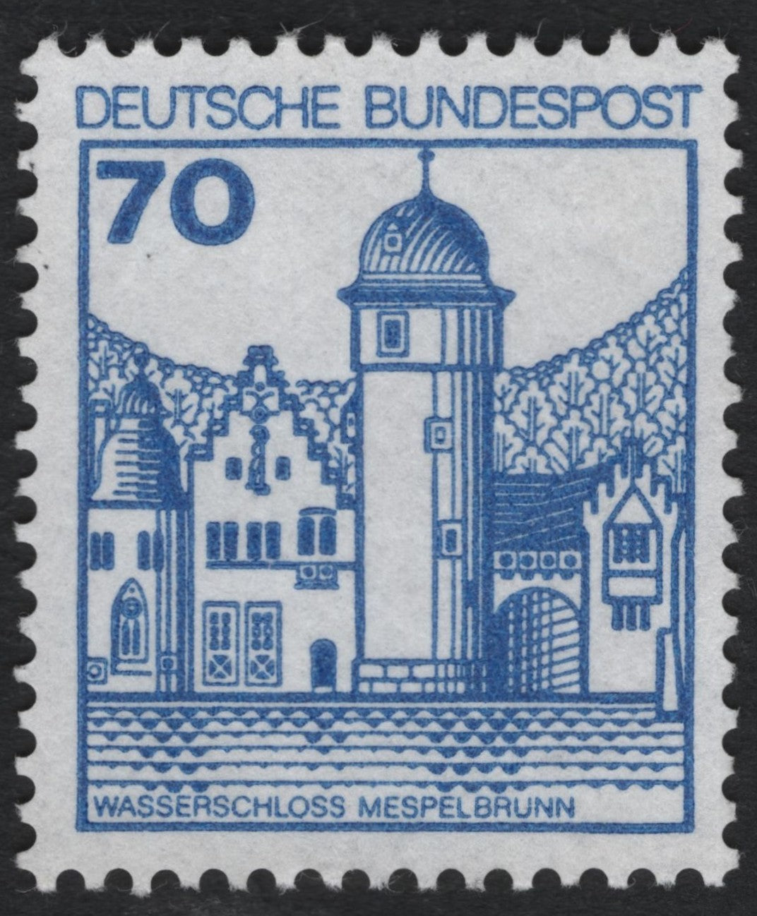SCG7756 - Germany 1977 – Mespelbrunn Water Castle (Definitive Series)