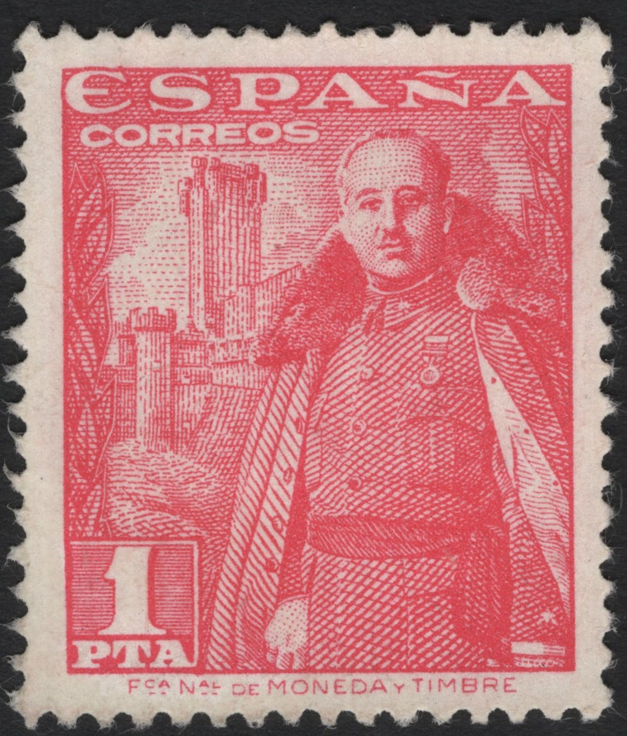 SCG7807 - Spain 1 Peseta – General Francisco Franco Issue