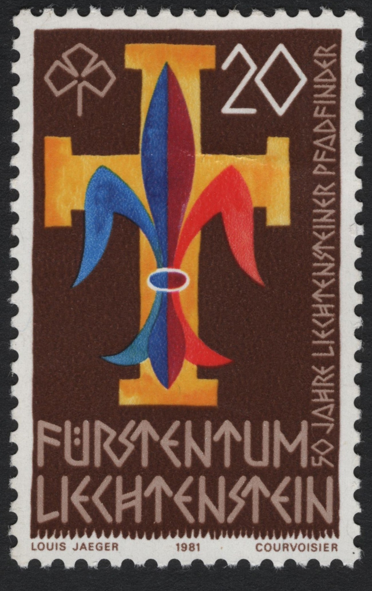 SCG7794 - Liechtenstein 1981 – 50 Years of Liechtenstein Scouting