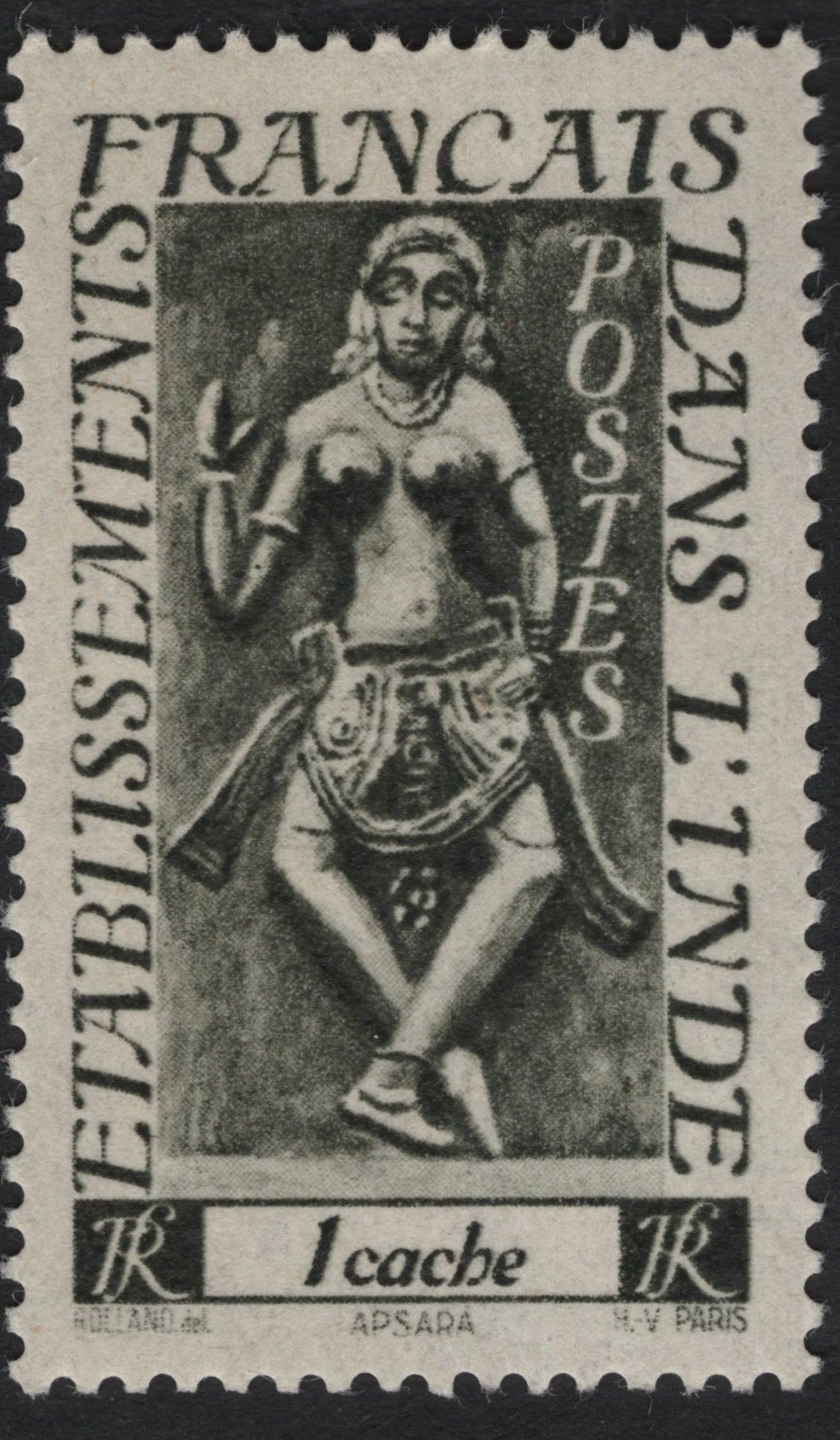 SCG7838 - French India “Apsara” 1 Cache (1942)