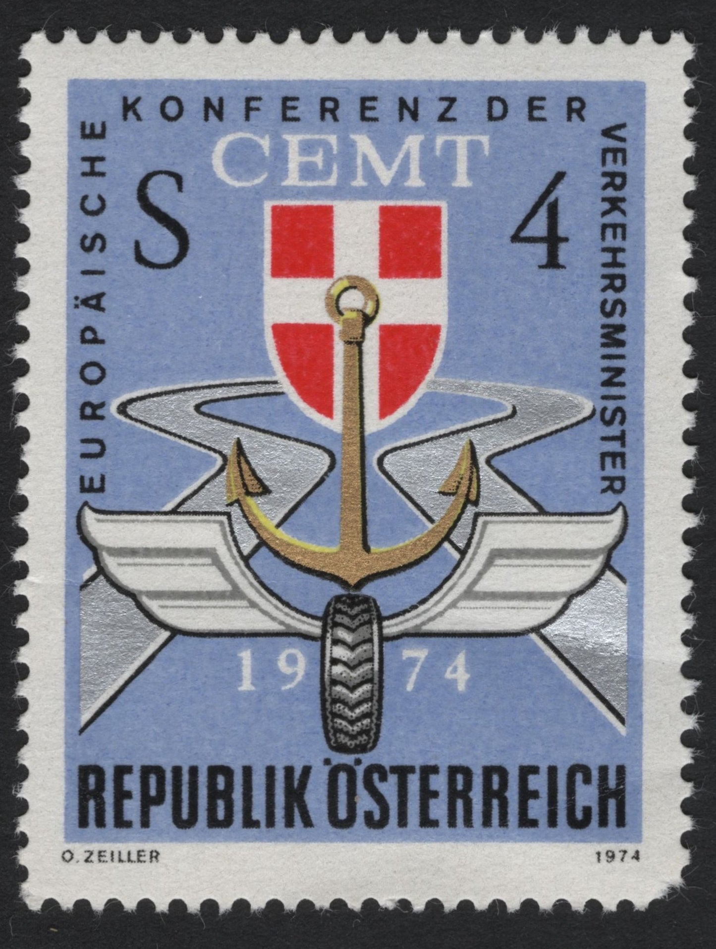 SCG8003 - Austria 1974 – European Conference of Ministers of Transport (CEMT)