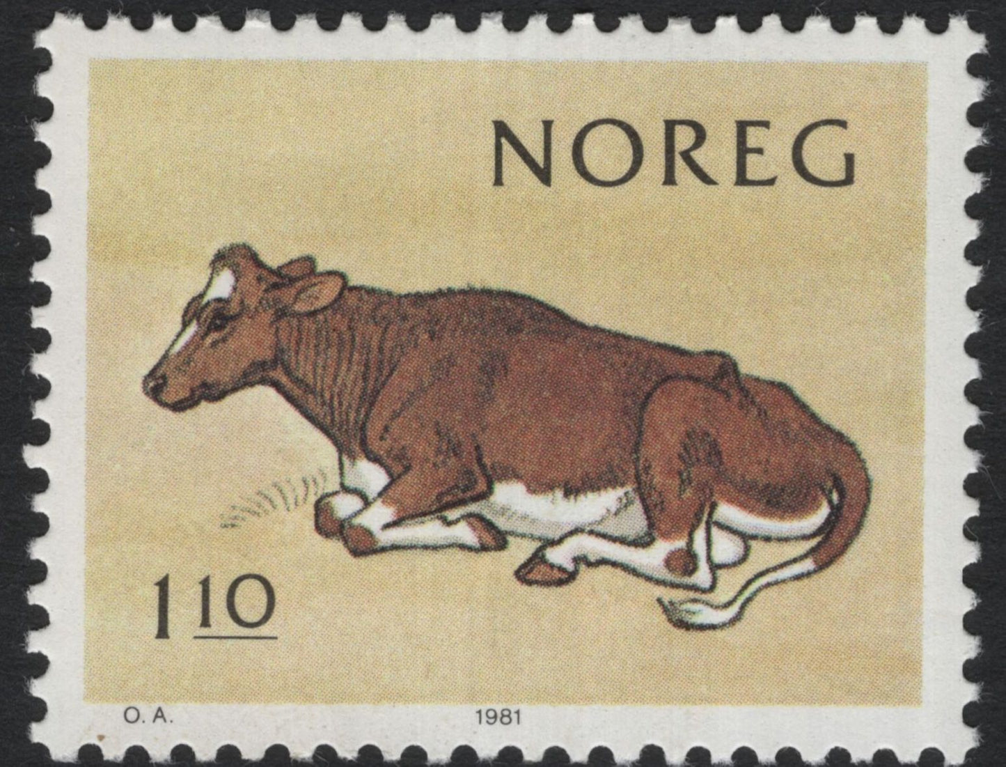 SCG8676 - Norway 1981–1983 “Native Breeds” Definitive Series