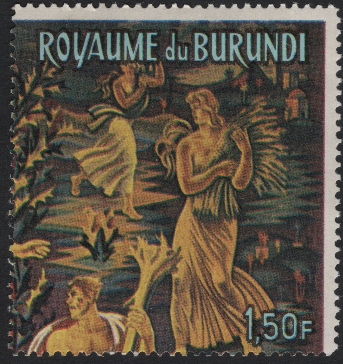 SCG8677 - Burundi 1970s Allegories of Civilization – Set of 3 (1.50F)