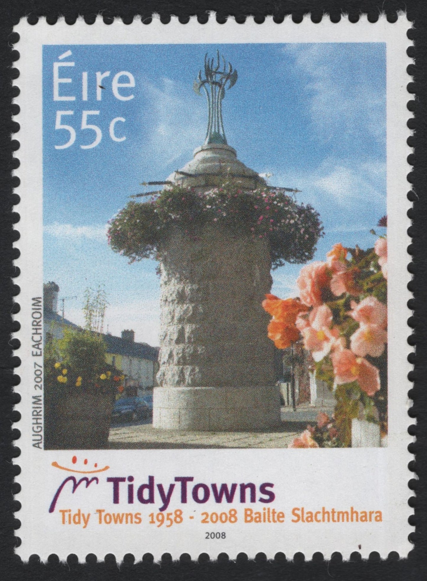 SCG7967 - Ireland 2008 “Tidy Towns 50th Anniversary” Stamp