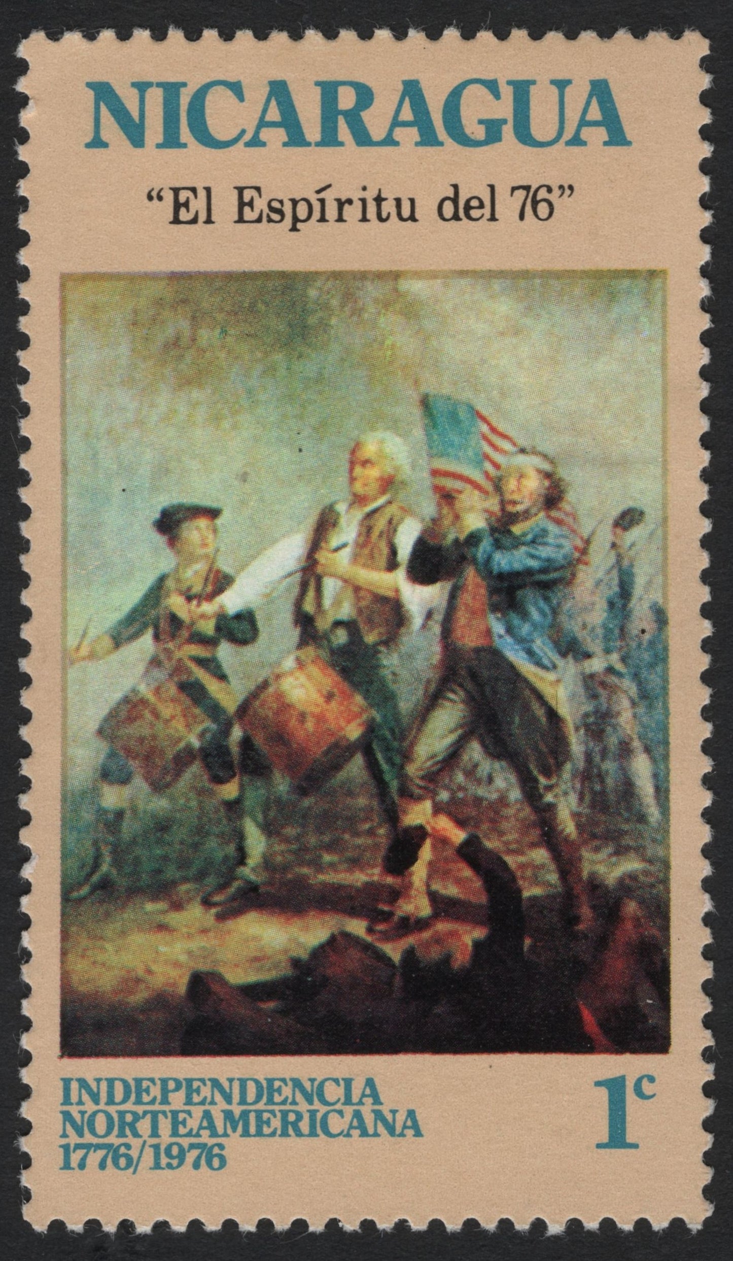 SCG7981 - Nicaragua 1976 – “El Espíritu del 76” (American Independence Bicentennial)