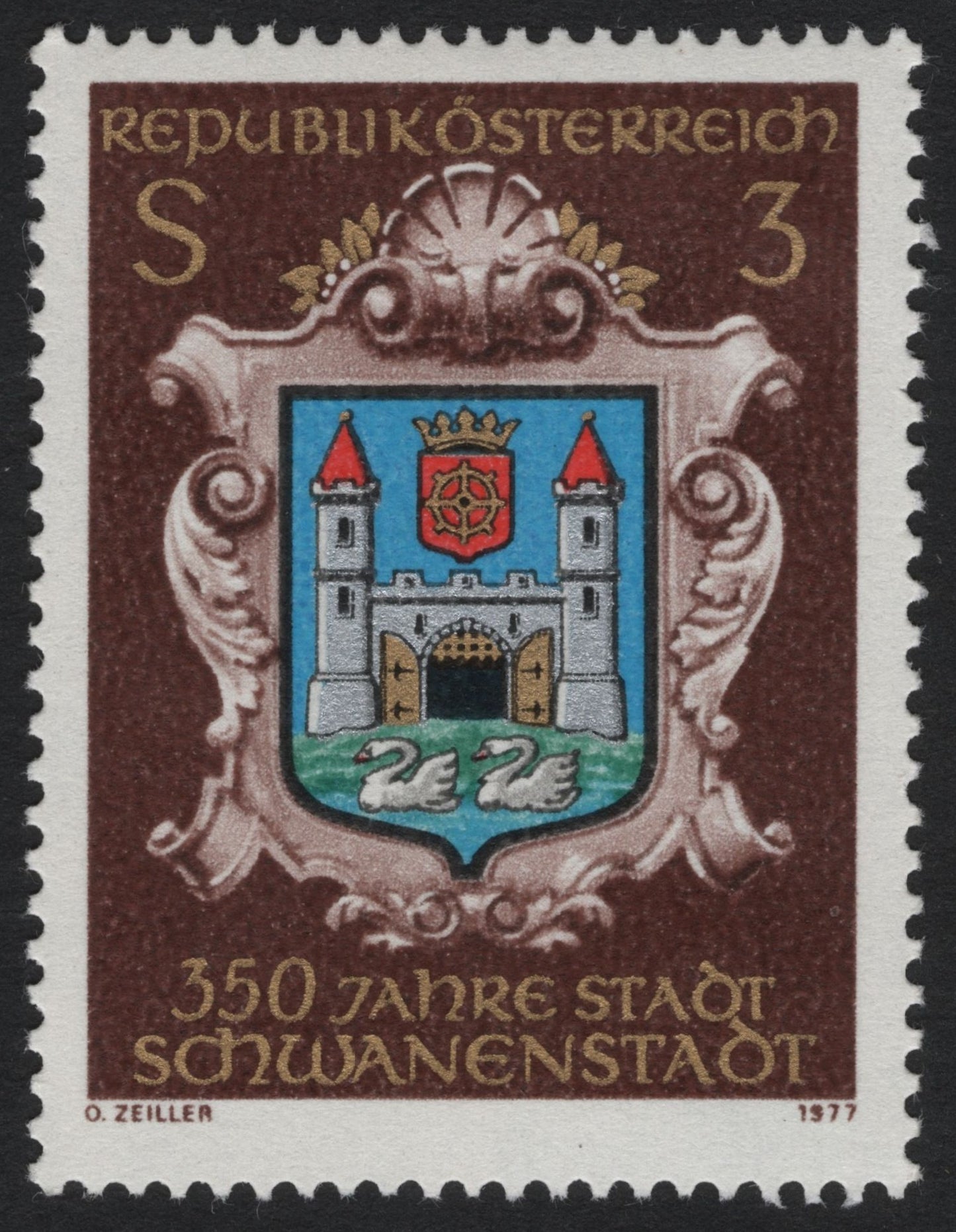 SCG7994 - Austria 1977 – 350 Years of Schwanenstadt