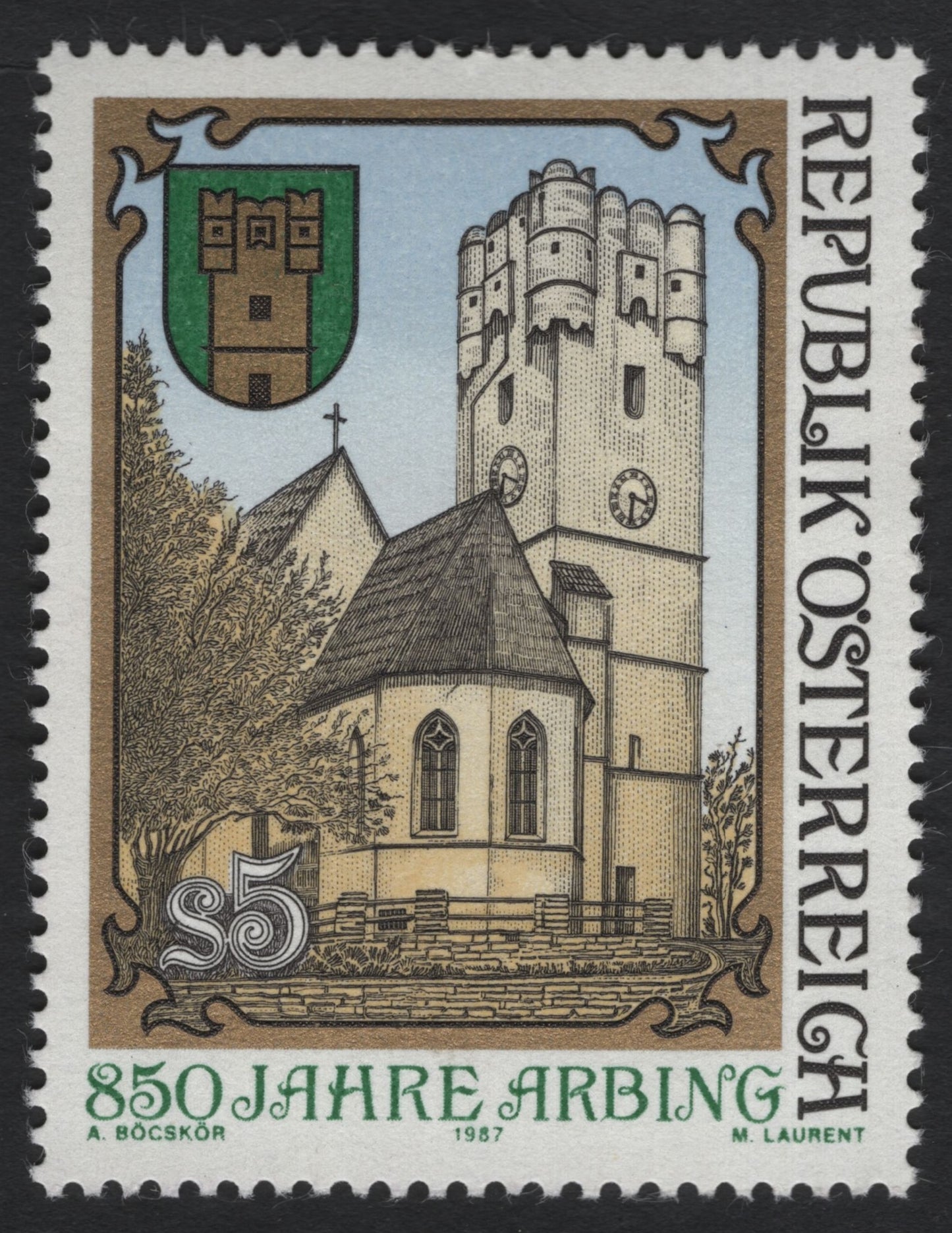 SCG8103 - Austria 1987 – 850 Years of Arbing