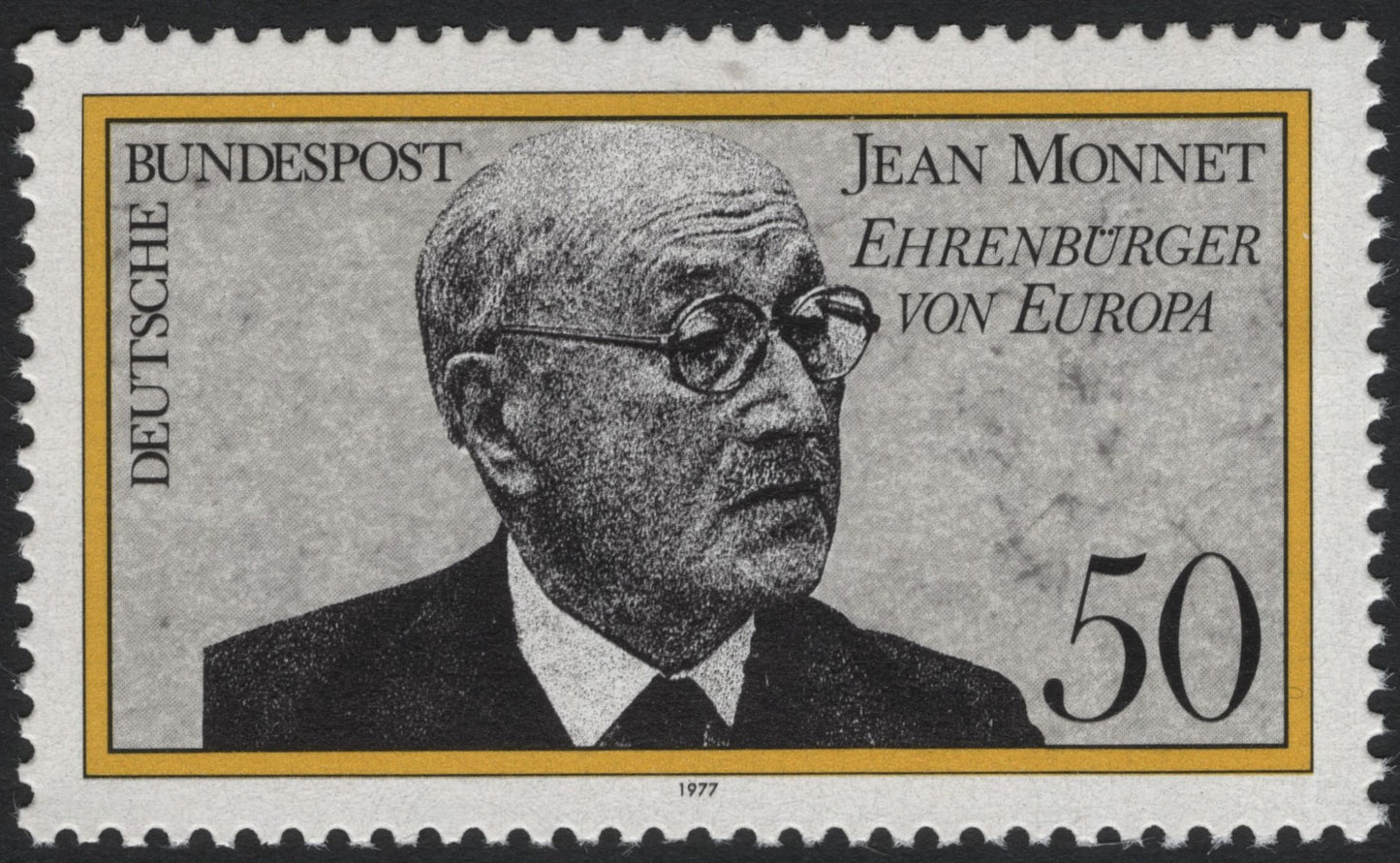 SCG8111 - Germany 1977 – Jean Monnet, Honorary Citizen of Europe